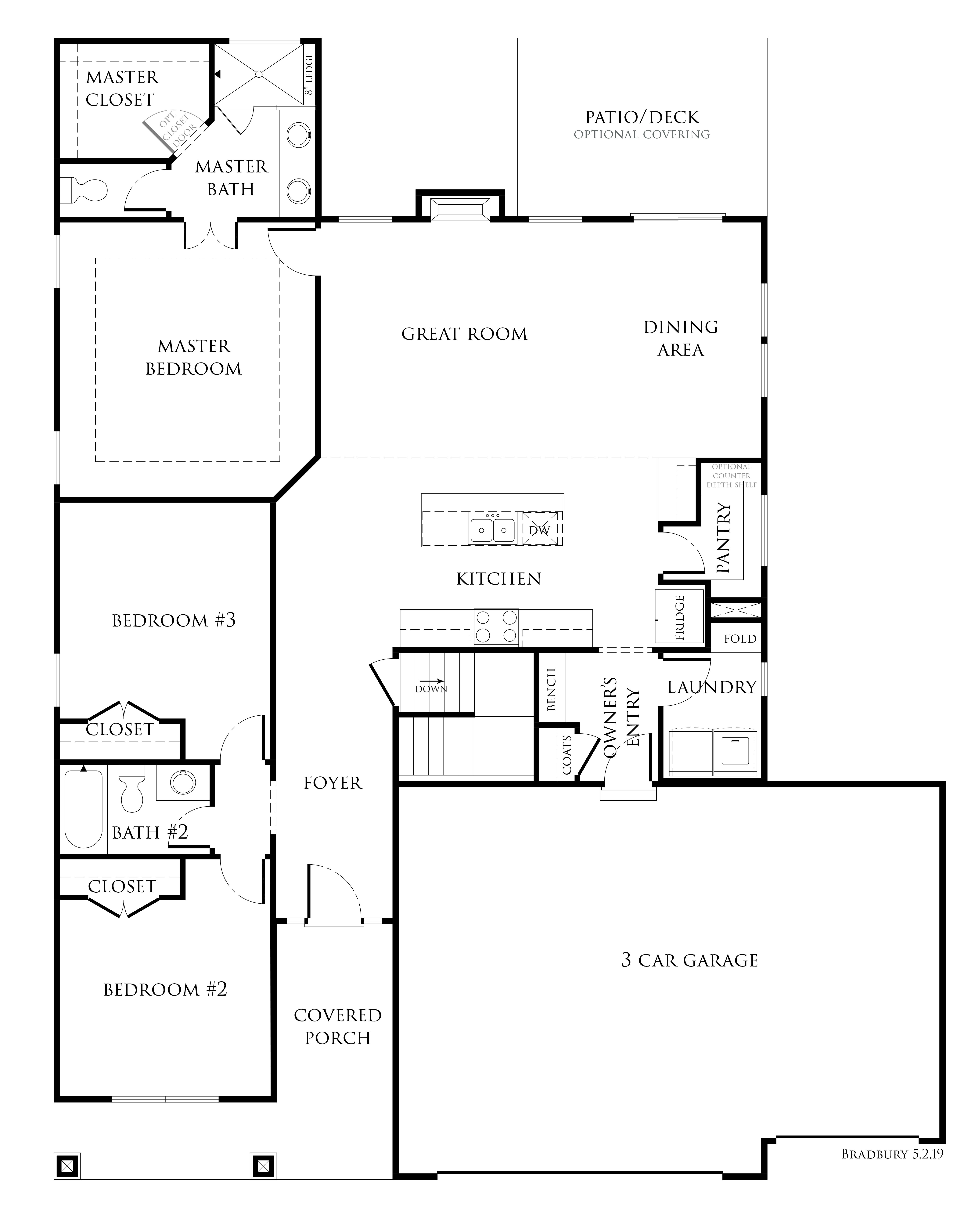 Summit Homes floorplan