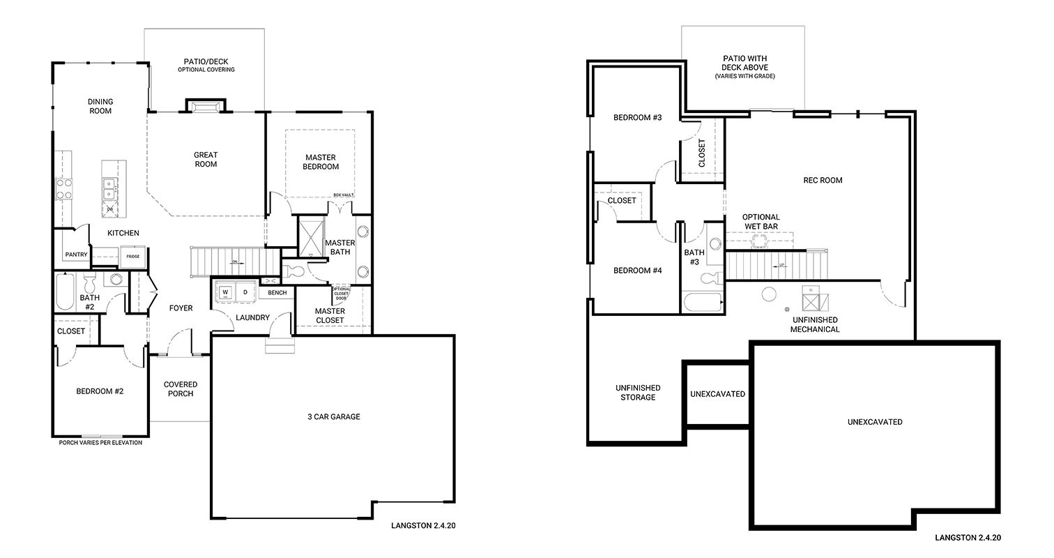 Summit Homes floorplan