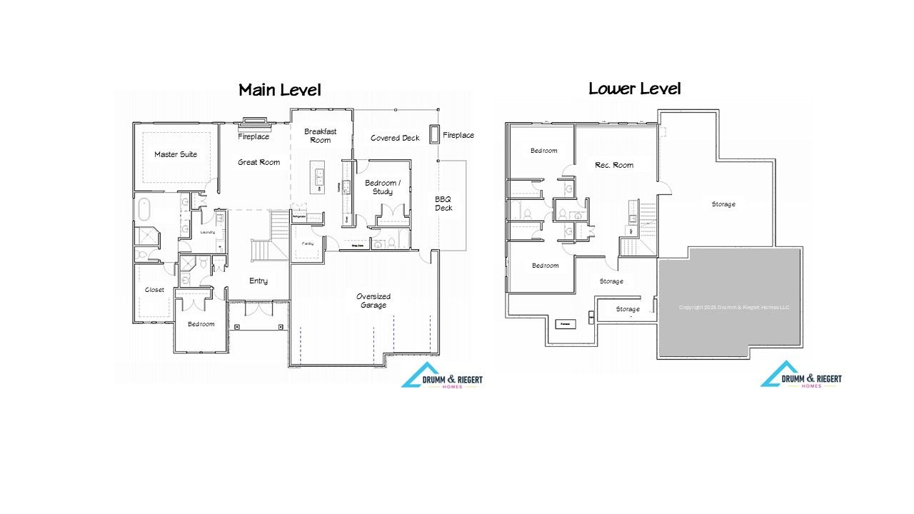Drumm & Riegert Homes floorplan