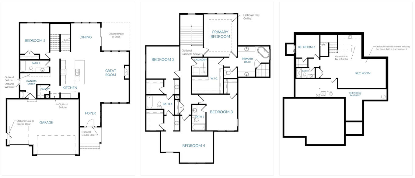 Inspired Homes LLC floorplan