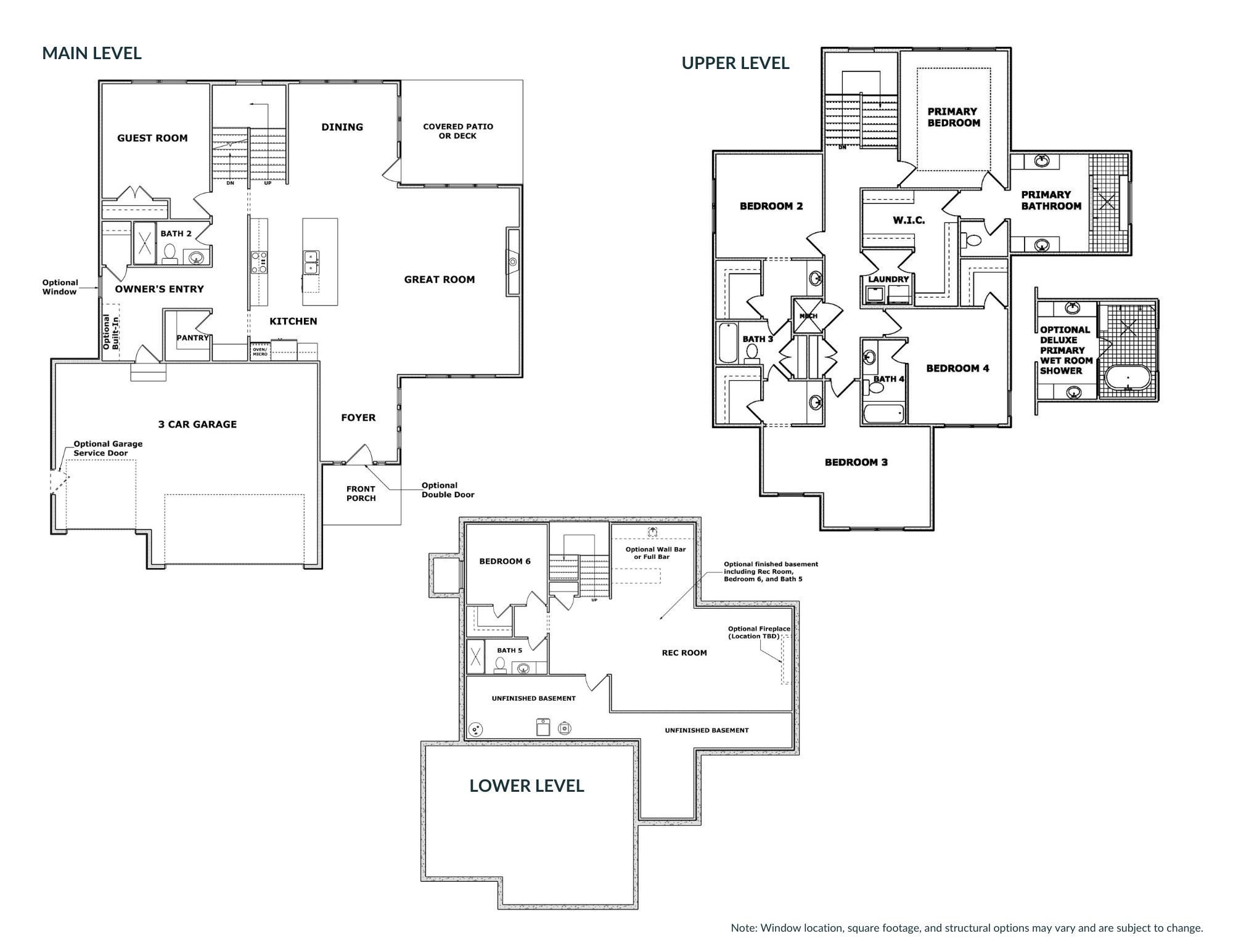 Inspired Homes LLC floorplan