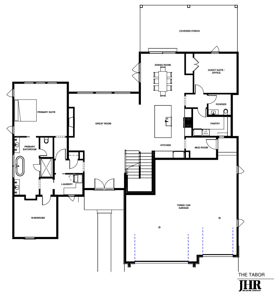 JHR Building Co. floorplan