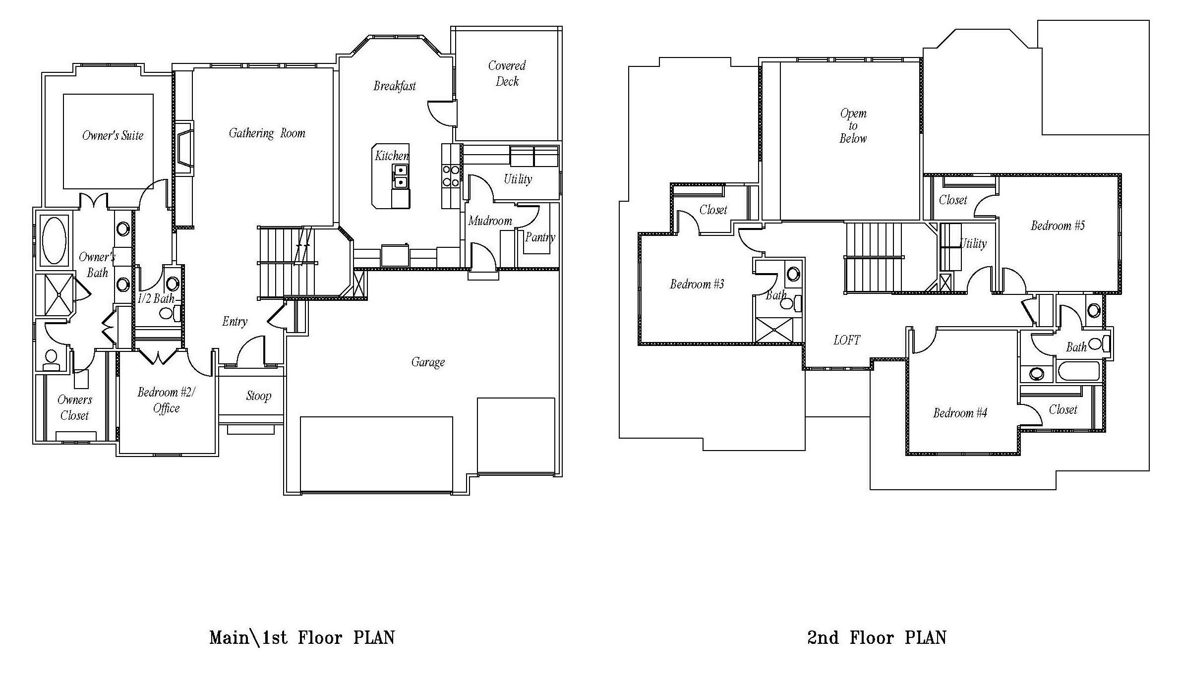 New Mark Homes KC floorplan