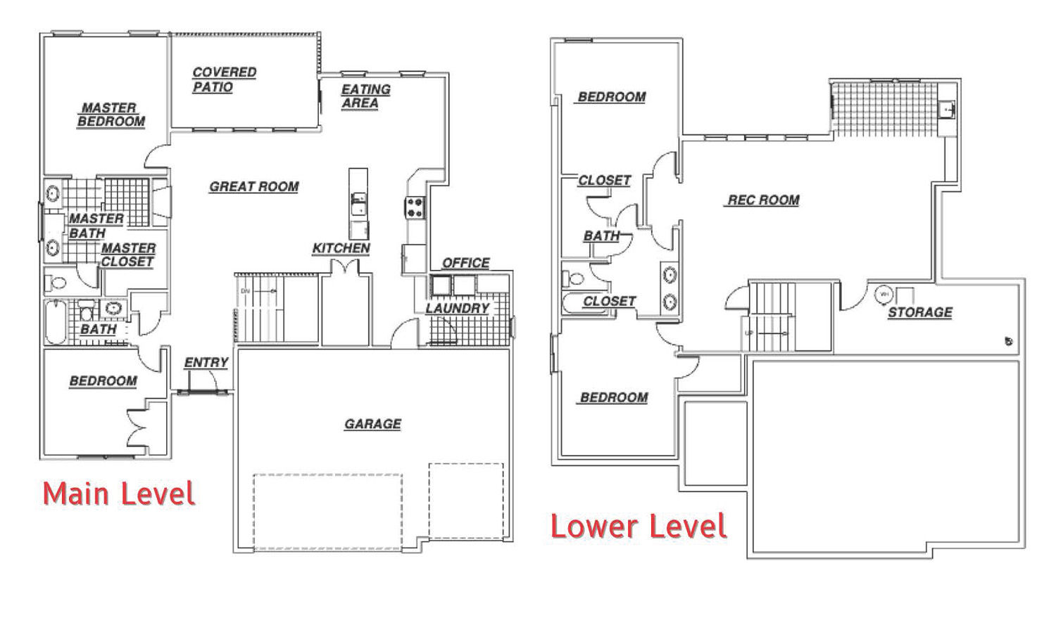 Dave Richards Homebuilding, Inc. floorplan