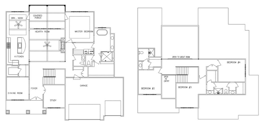 Grant's Custom Homes floorplan