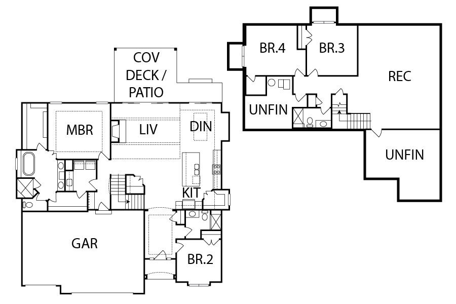 Dusselier & Marks Homes, Inc. floorplan