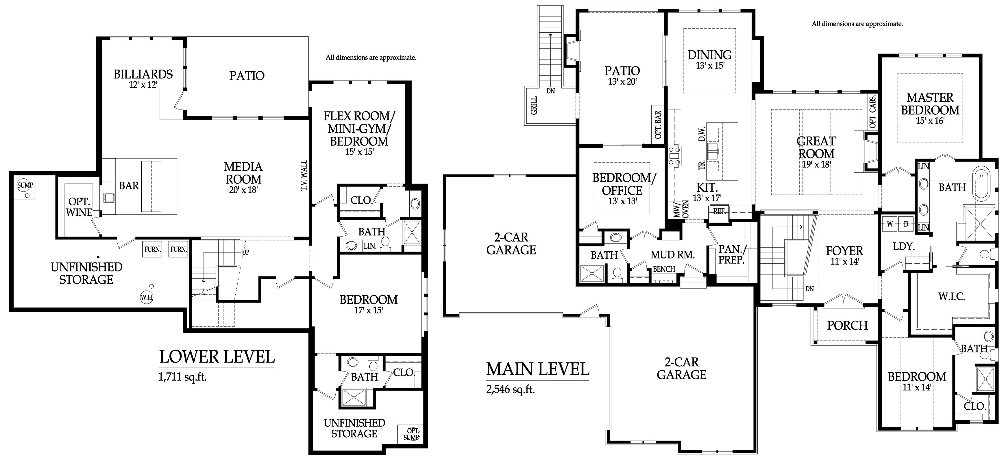 J.S. Robinson Fine Homes floorplan