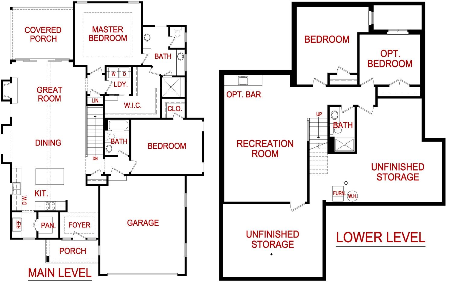 Lambie Homes floorplan