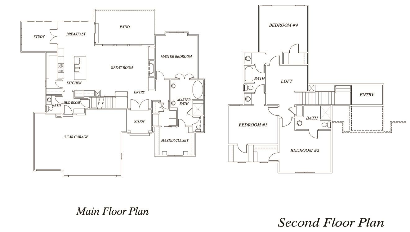 Casa Bella Construction floorplan