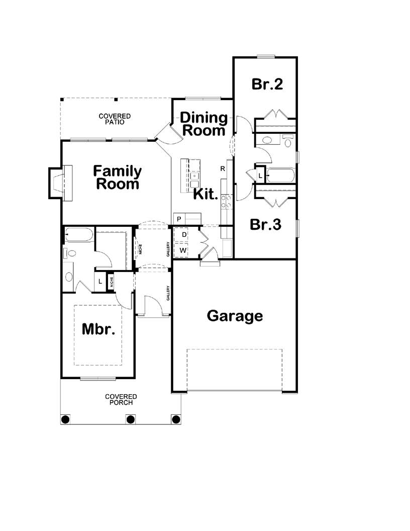 Parker Enterprise Homes Inc floorplan