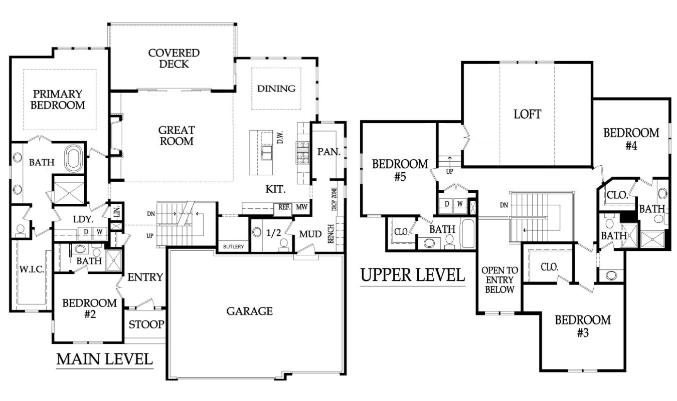 Bickimer Homes floorplan