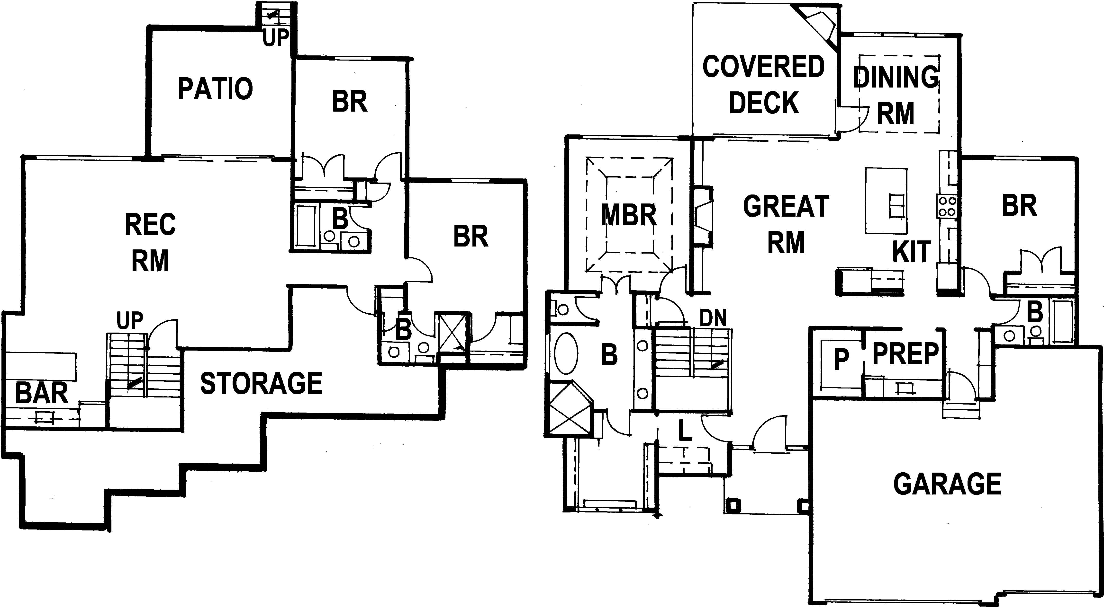 Walker Custom Homes floorplan