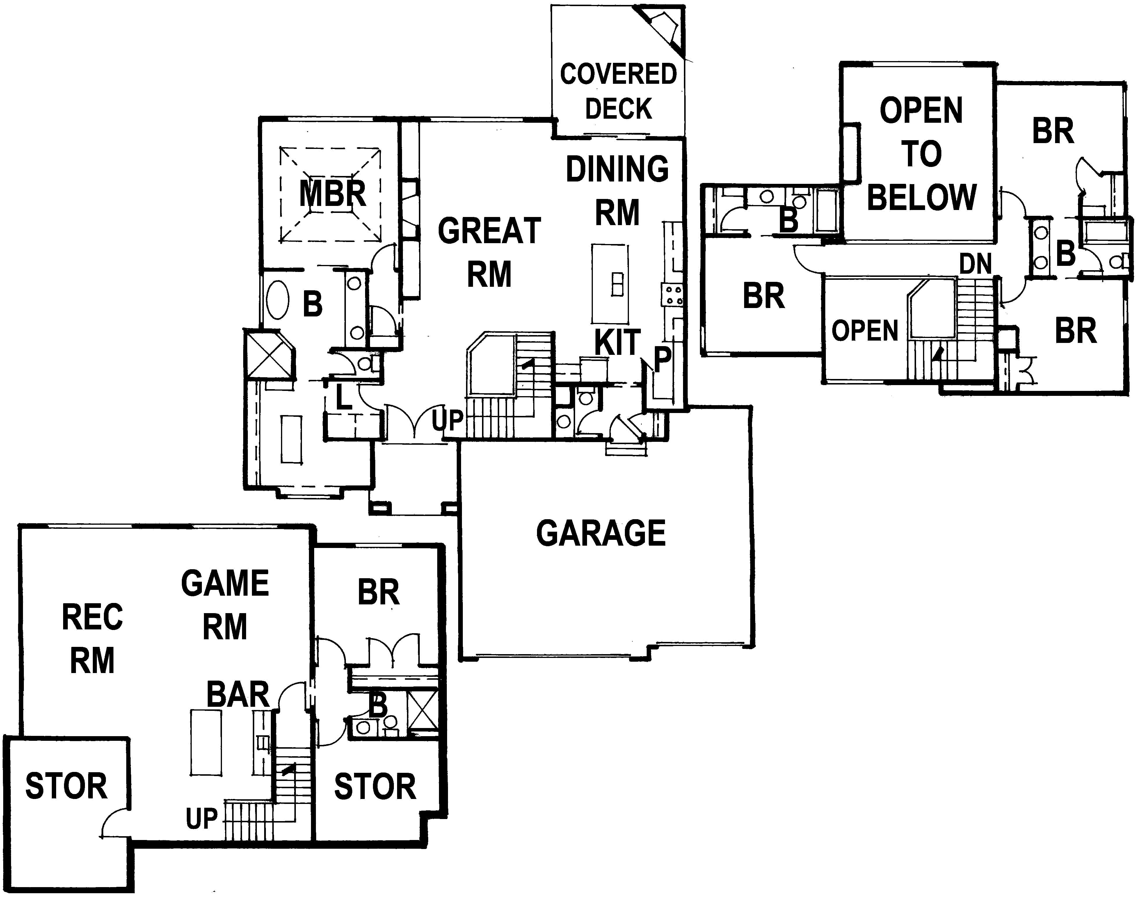 Walker Custom Homes floorplan