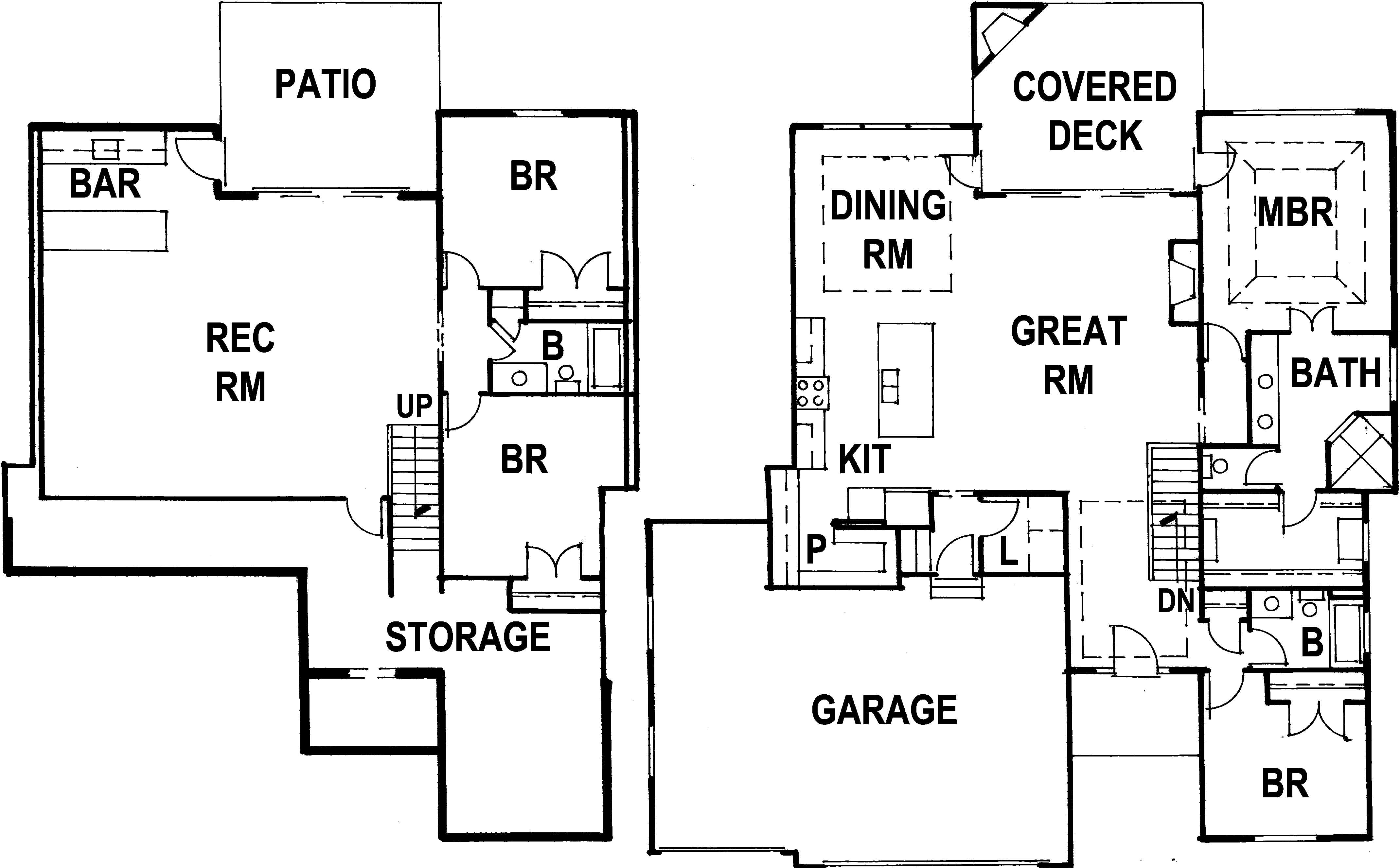Walker Custom Homes floorplan
