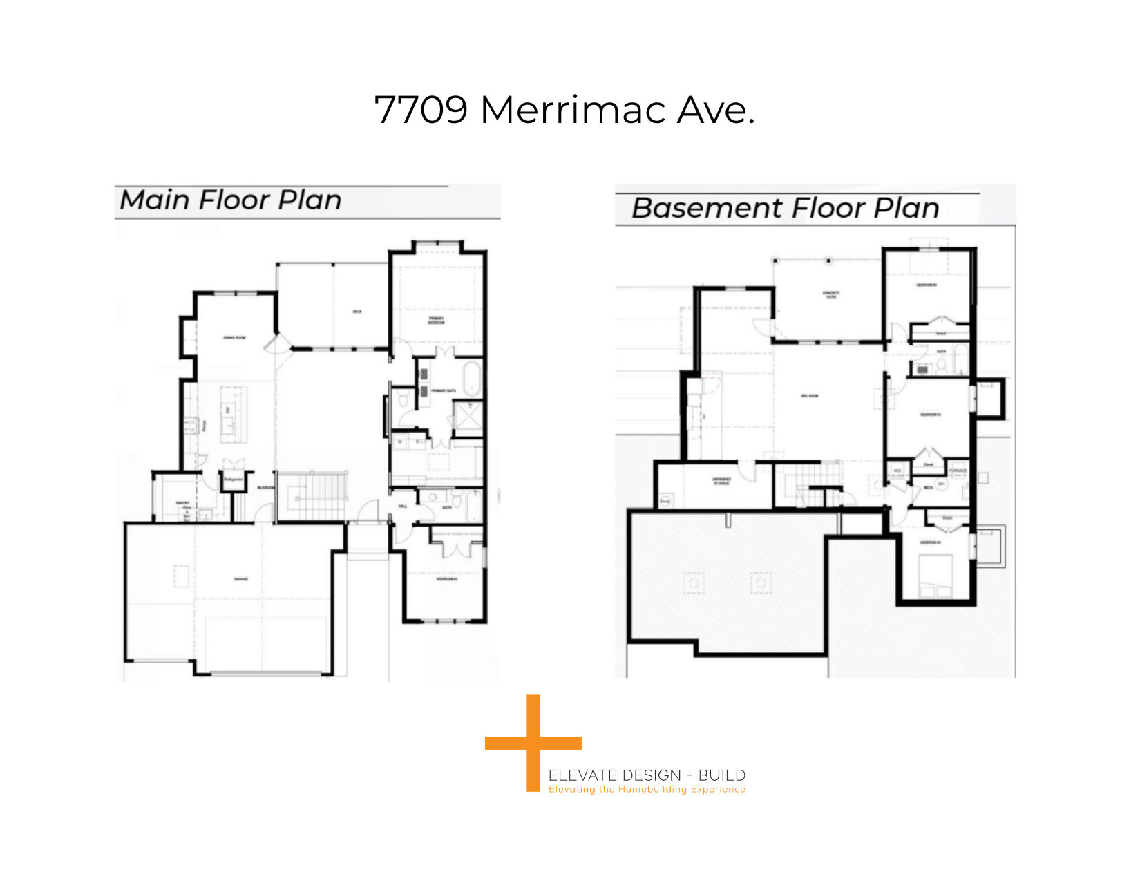 Elevate Design + Build, LLC floorplan