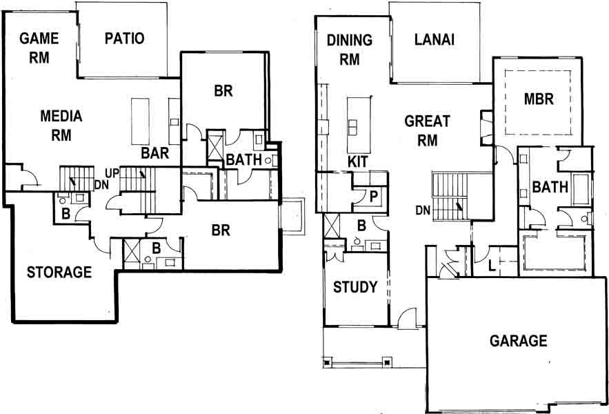 Gale Homes floorplan