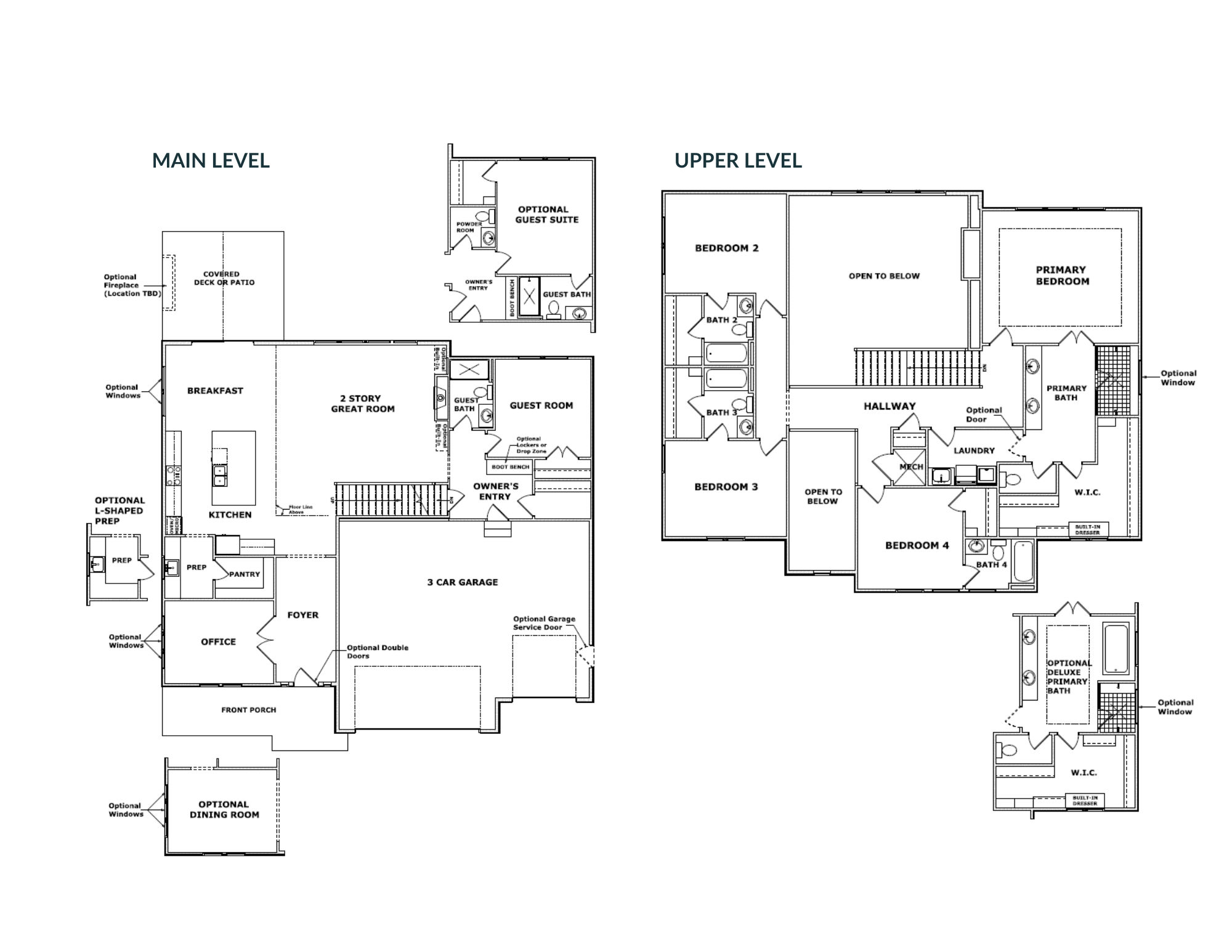 Inspired Homes LLC floorplan