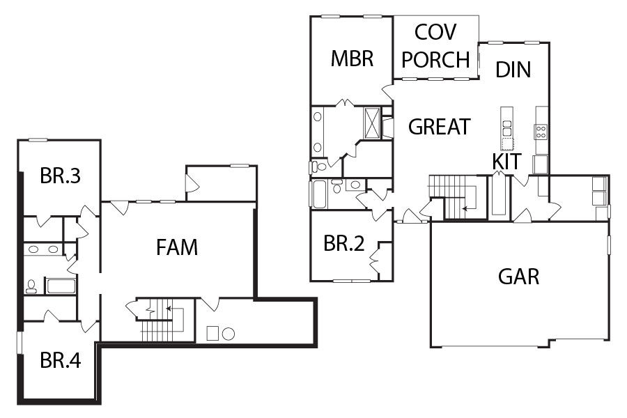 Dave Richards Homebuilding, Inc. floorplan
