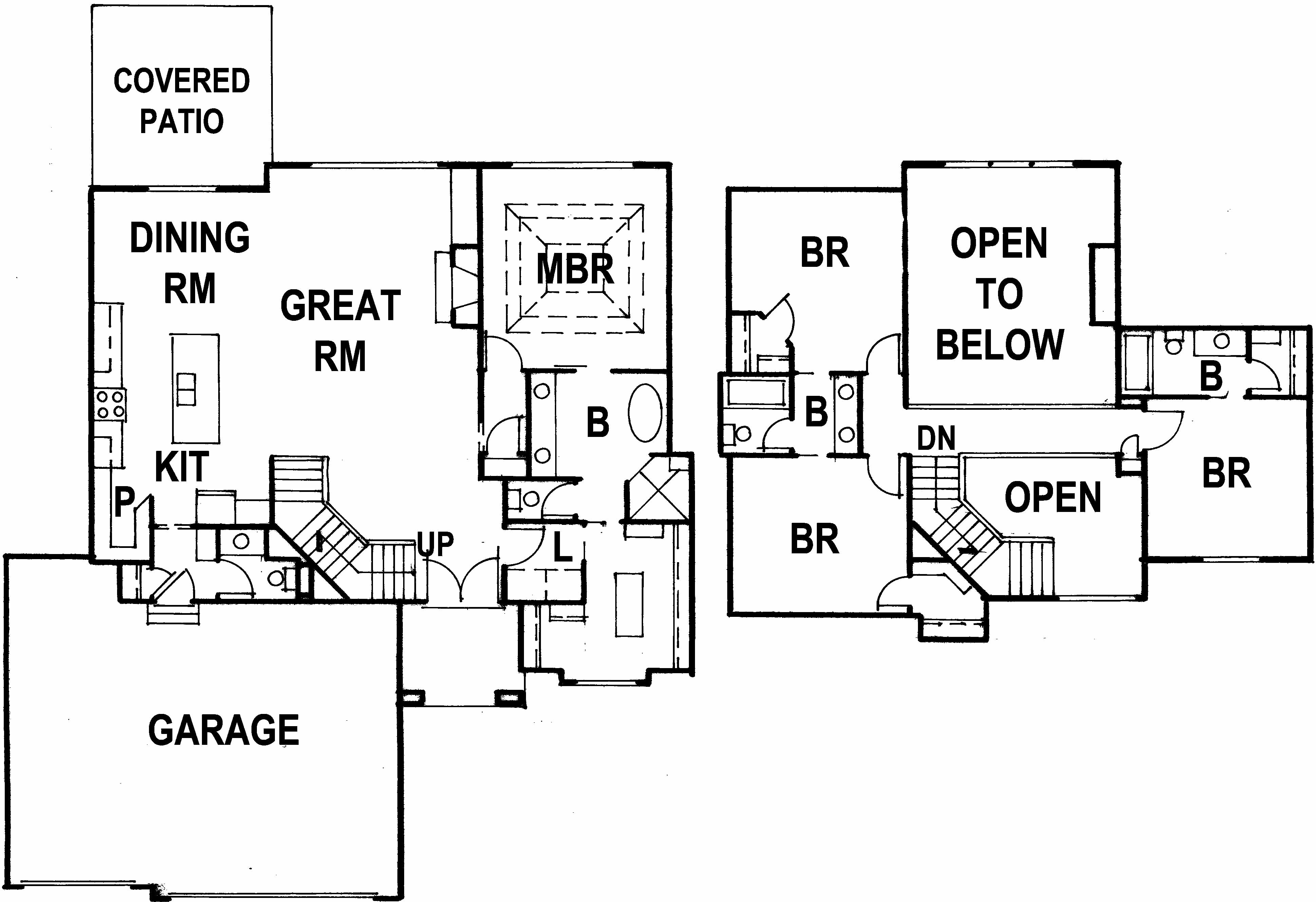 Walker Custom Homes floorplan