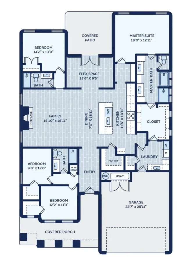 Arise Homes floorplan