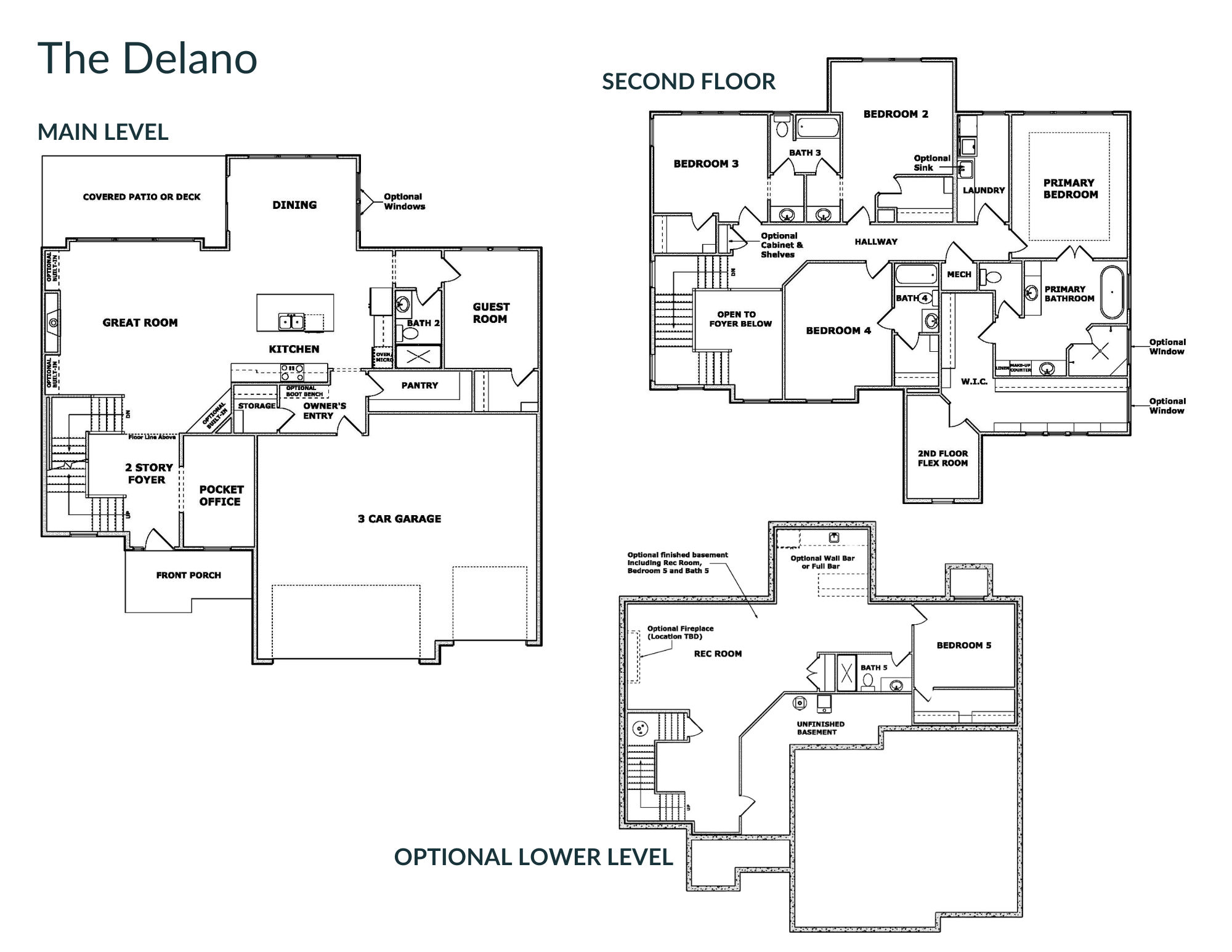 Inspired Homes LLC floorplan