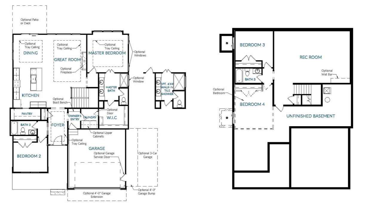 Inspired Homes LLC floorplan
