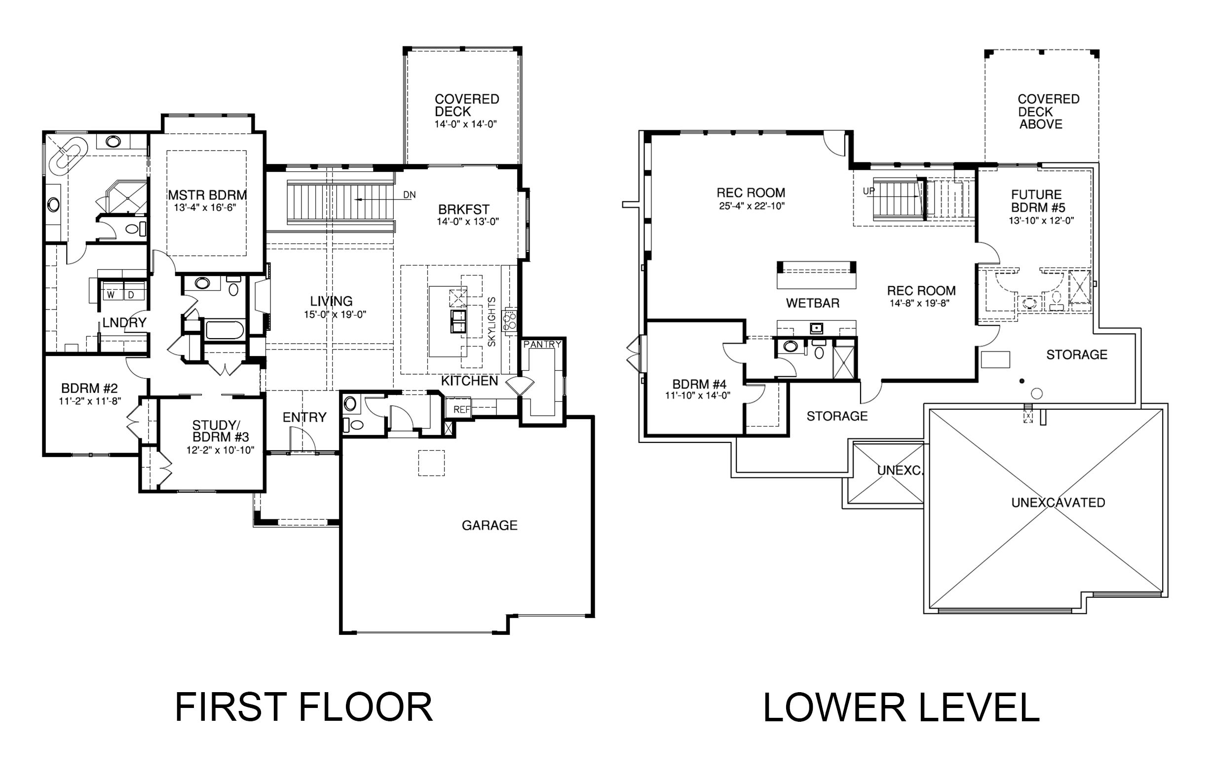 Don Julian Builders, Inc. floorplan