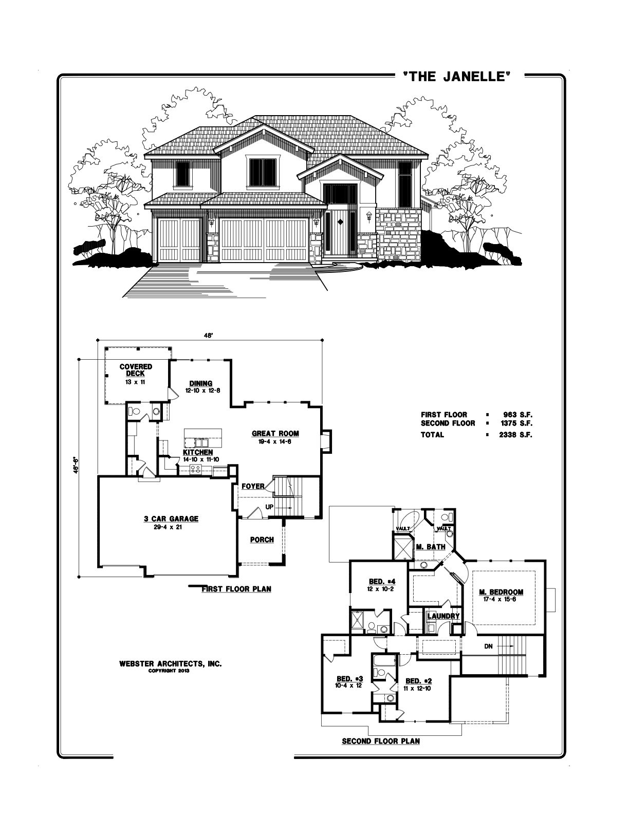 Houston Homebuilders floorplan