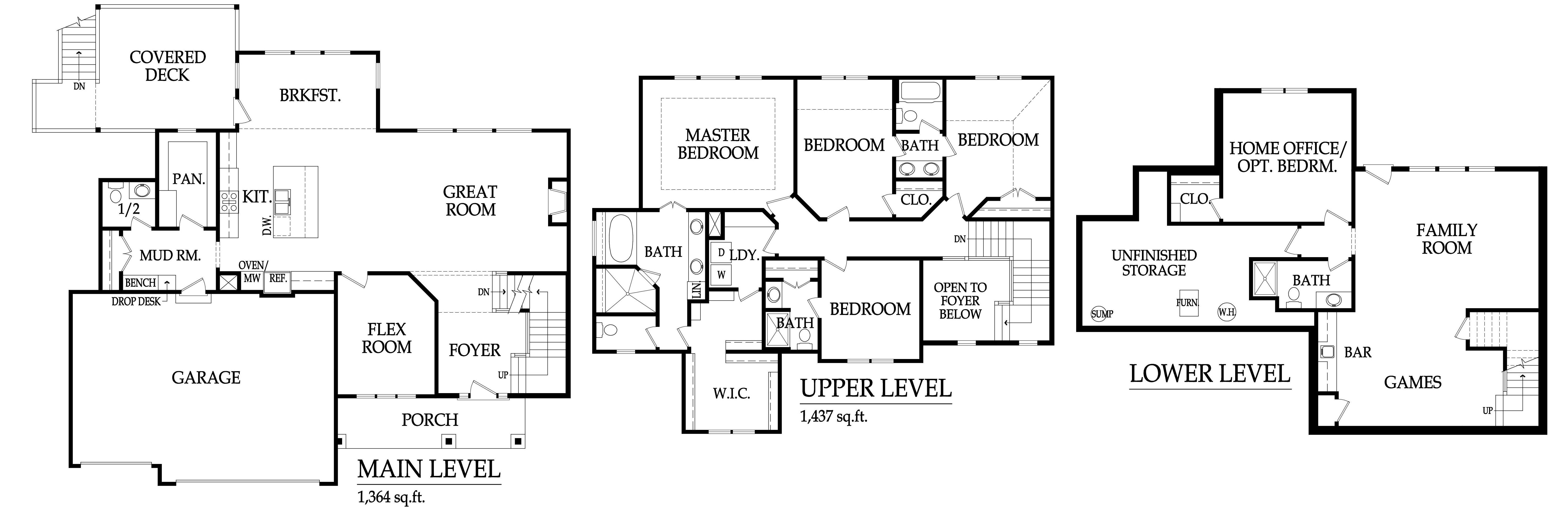 J.S. Robinson Fine Homes floorplan