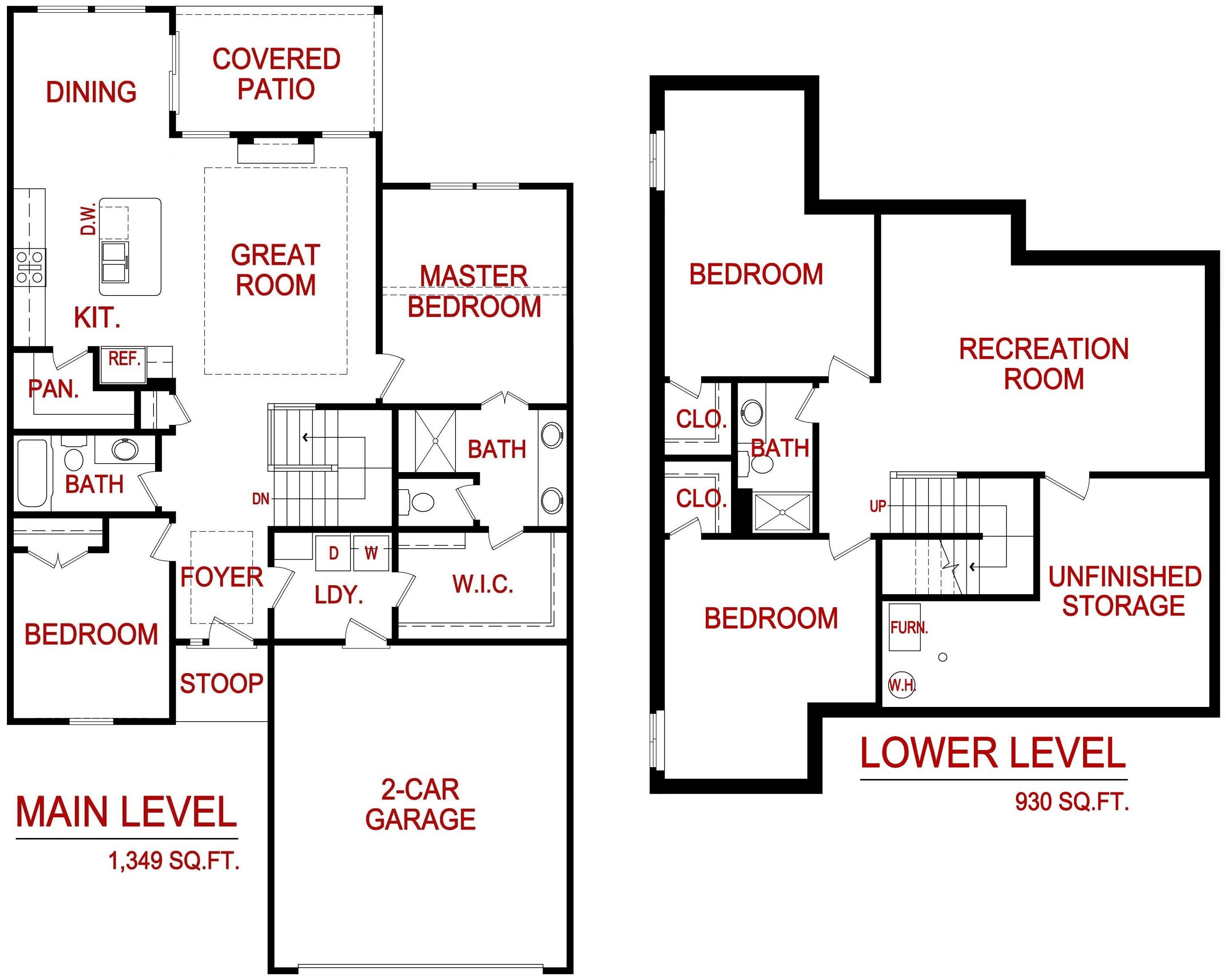Lambie Homes floorplan