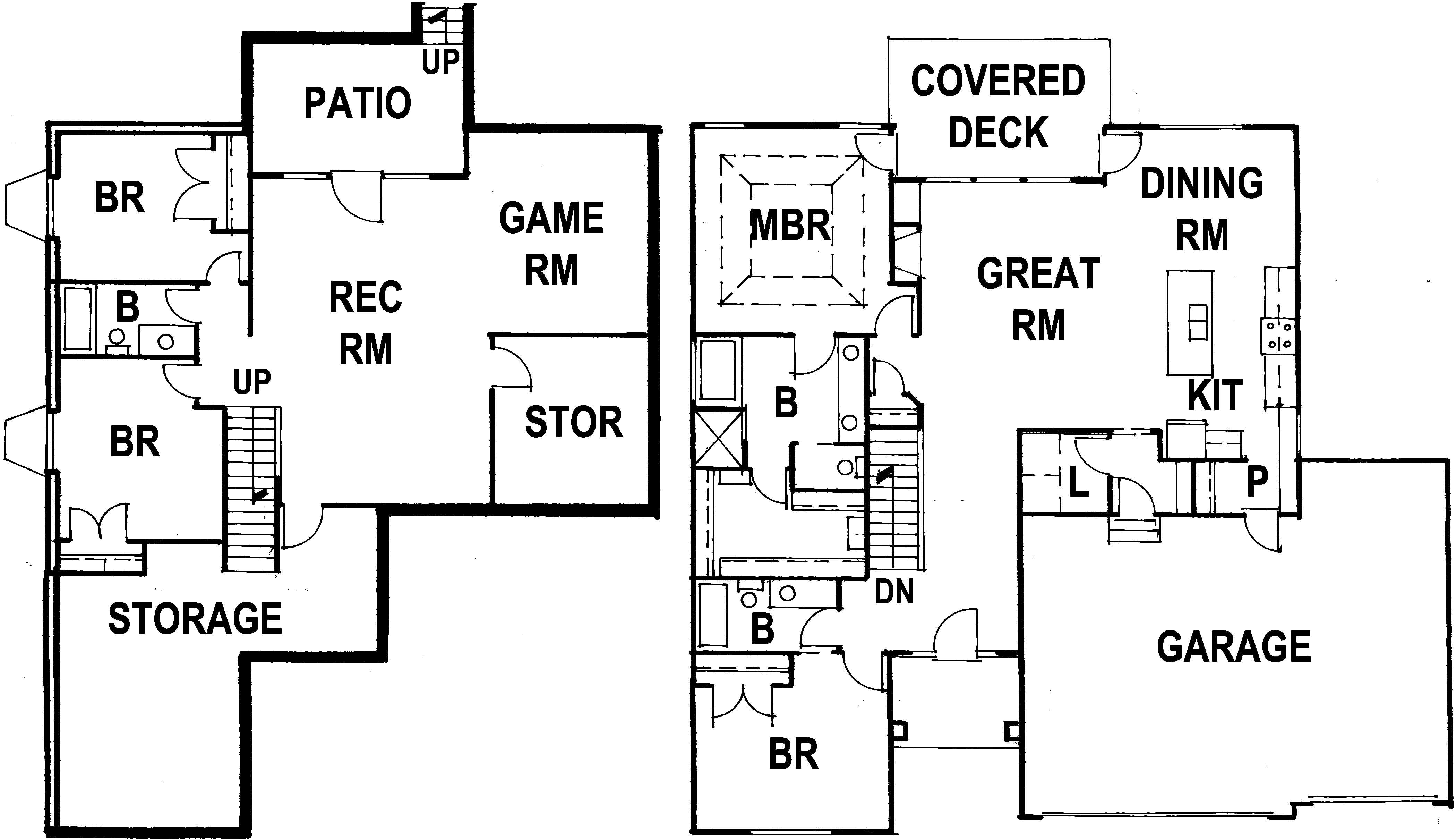 Walker Custom Homes floorplan