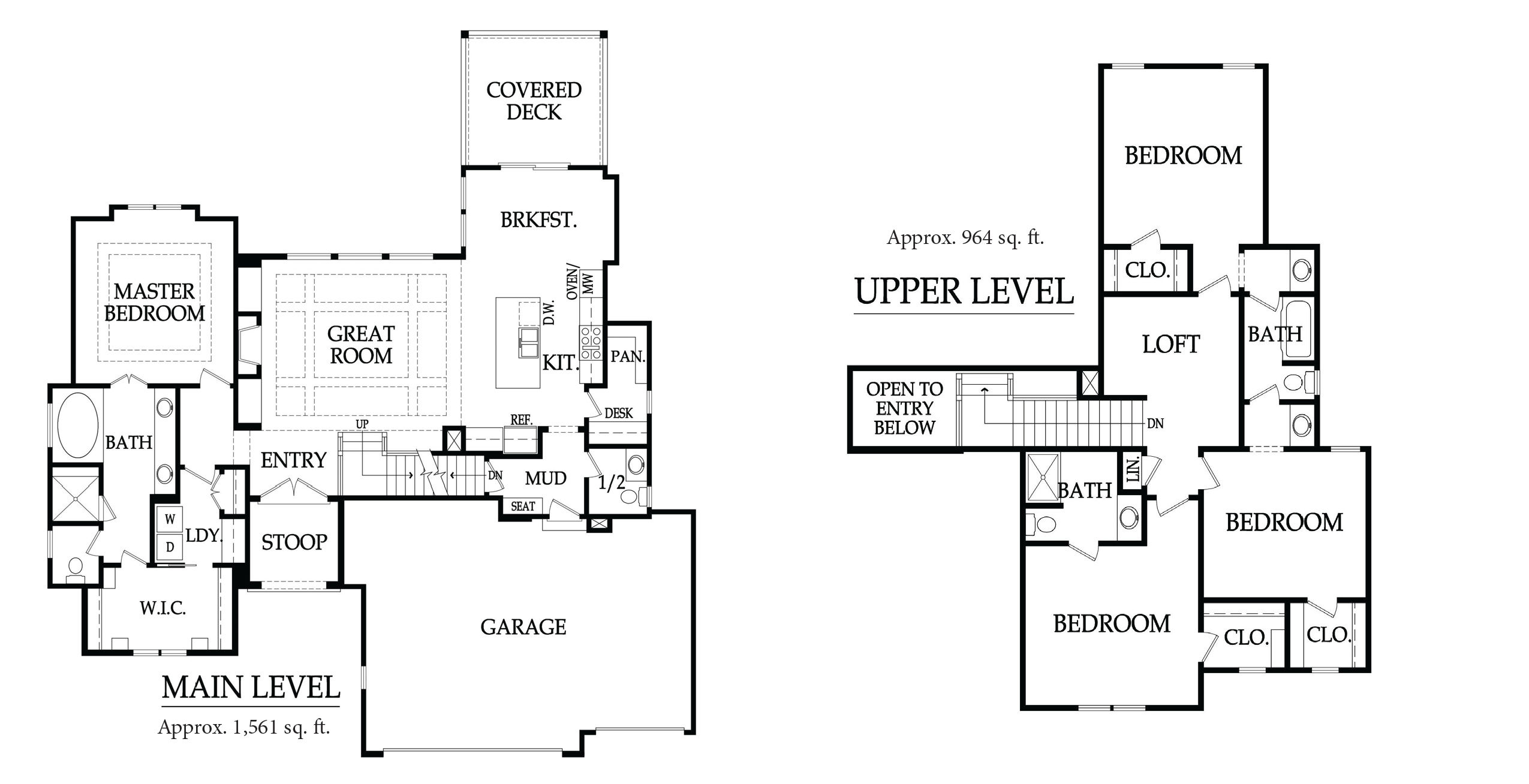 Encore Building Company floorplan