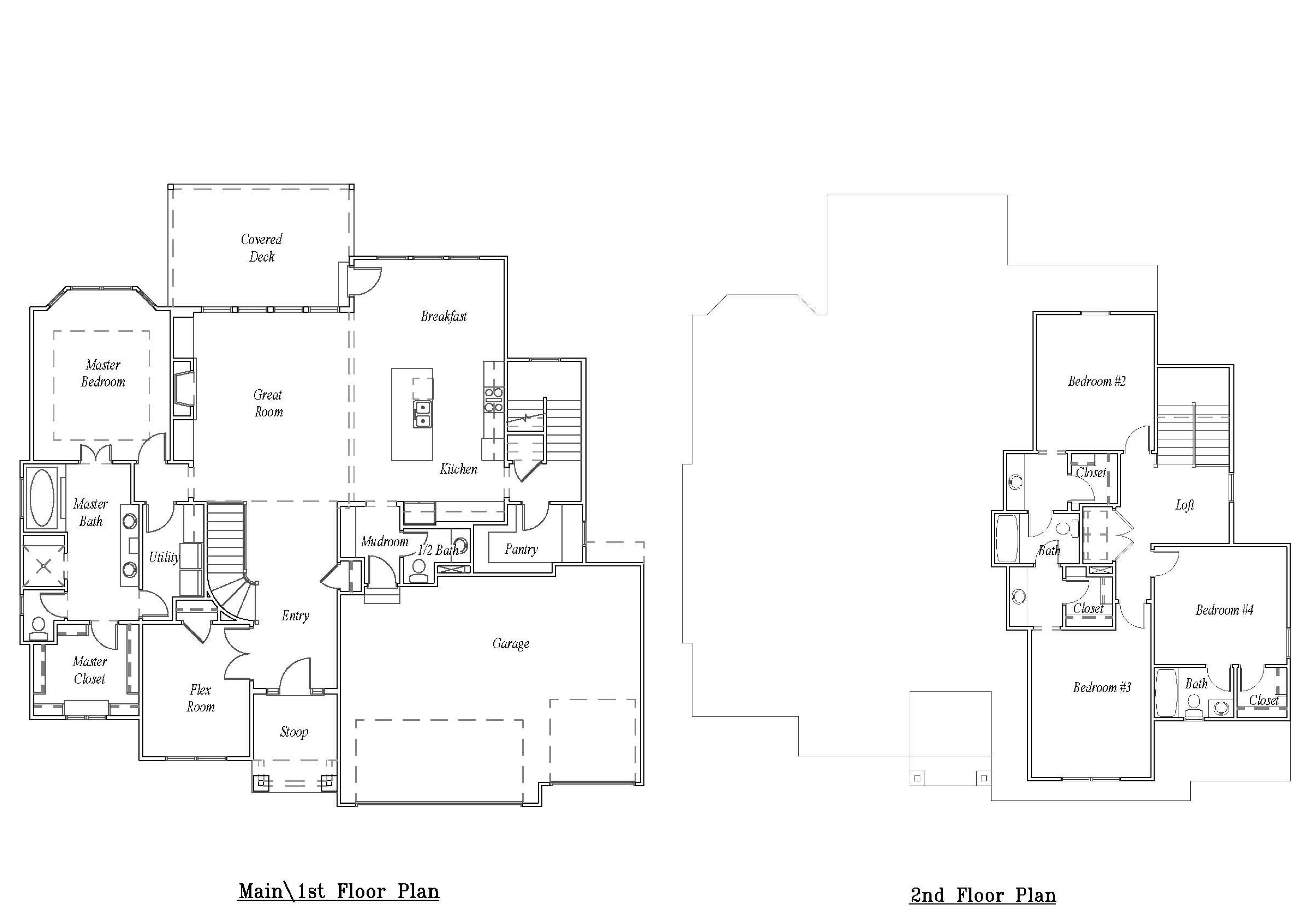 New Mark Homes KC floorplan