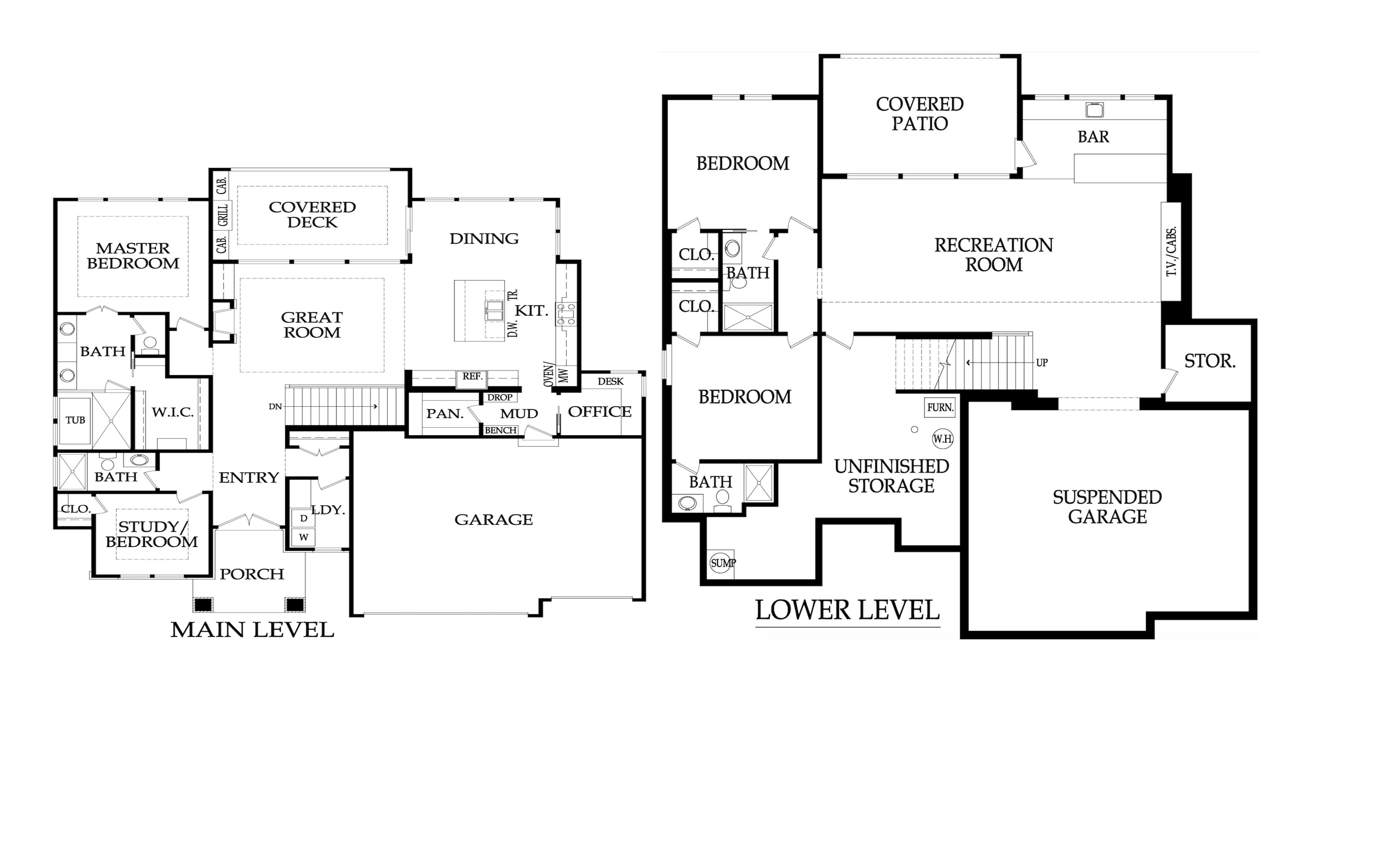 Roeser Homes floorplan