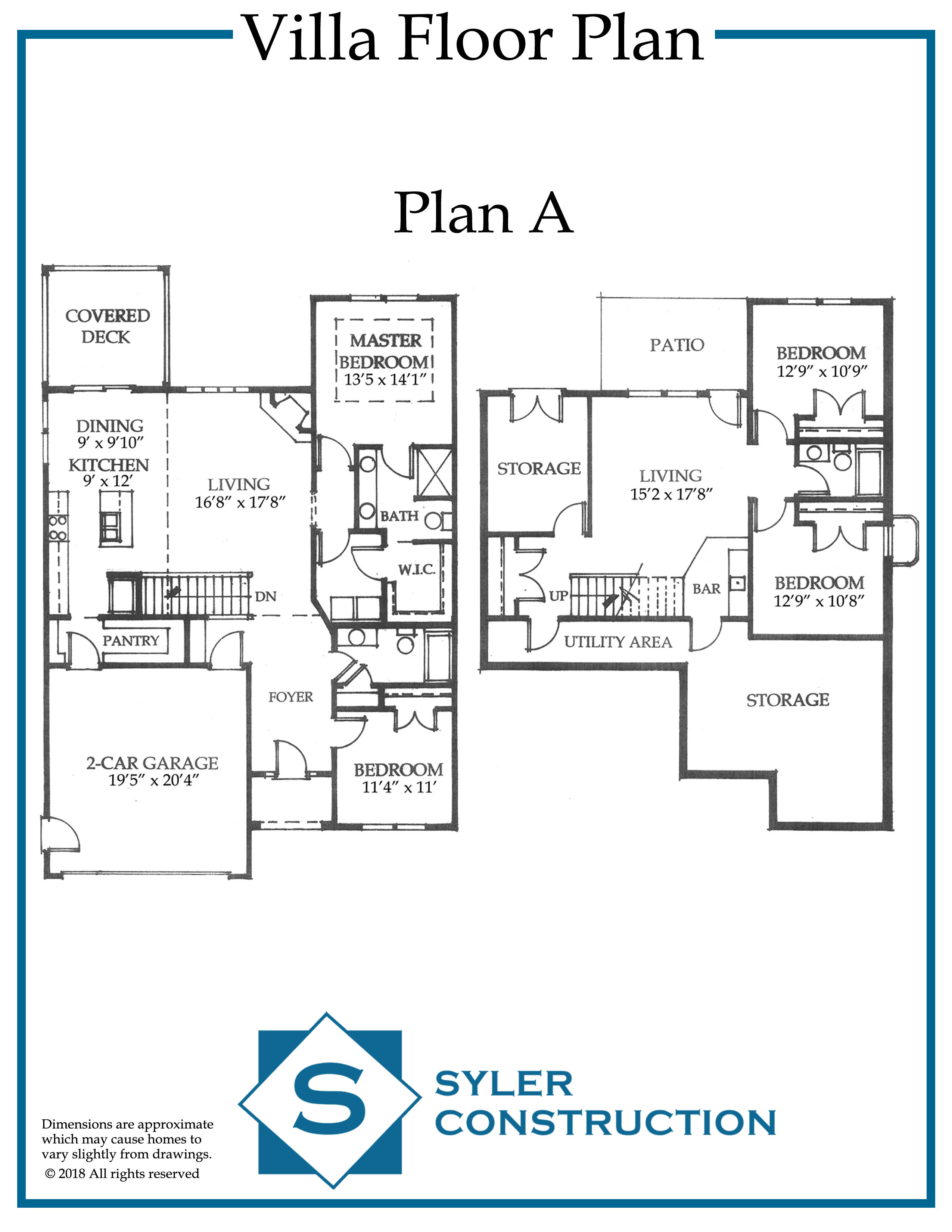 Syler Construction, Inc. floorplan