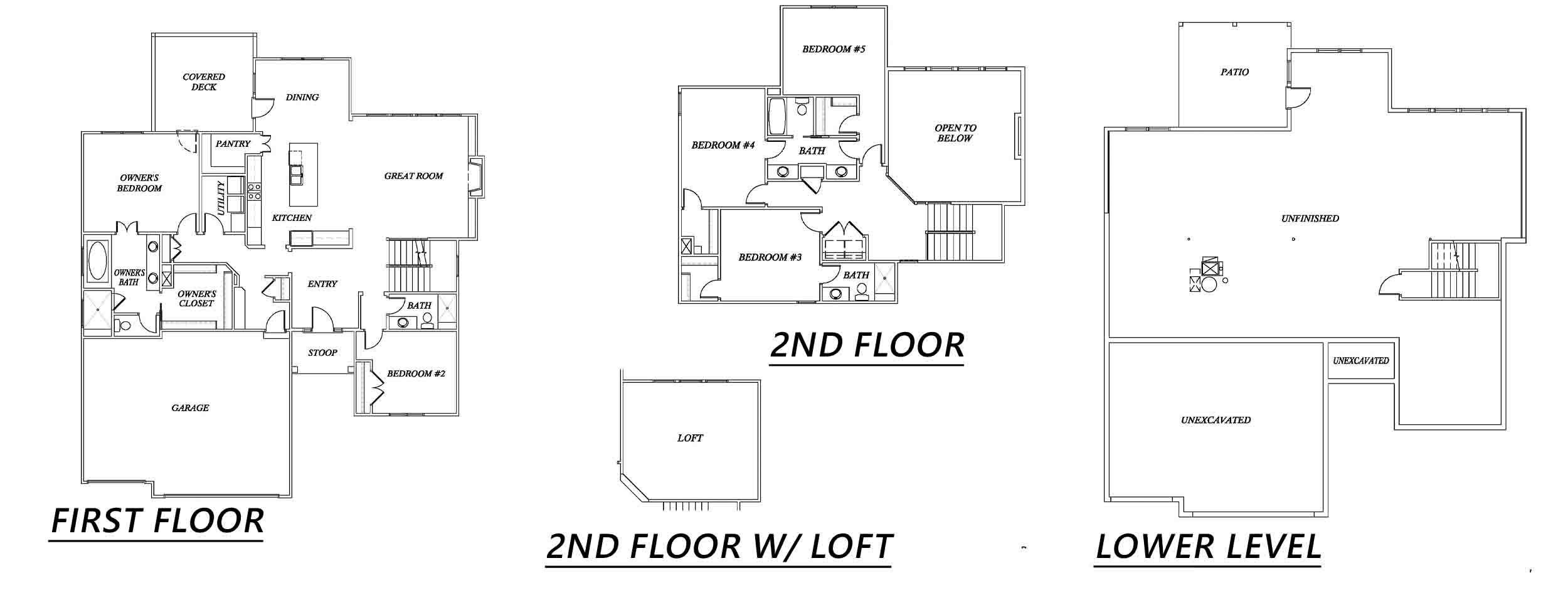 New Mark Homes KC floorplan