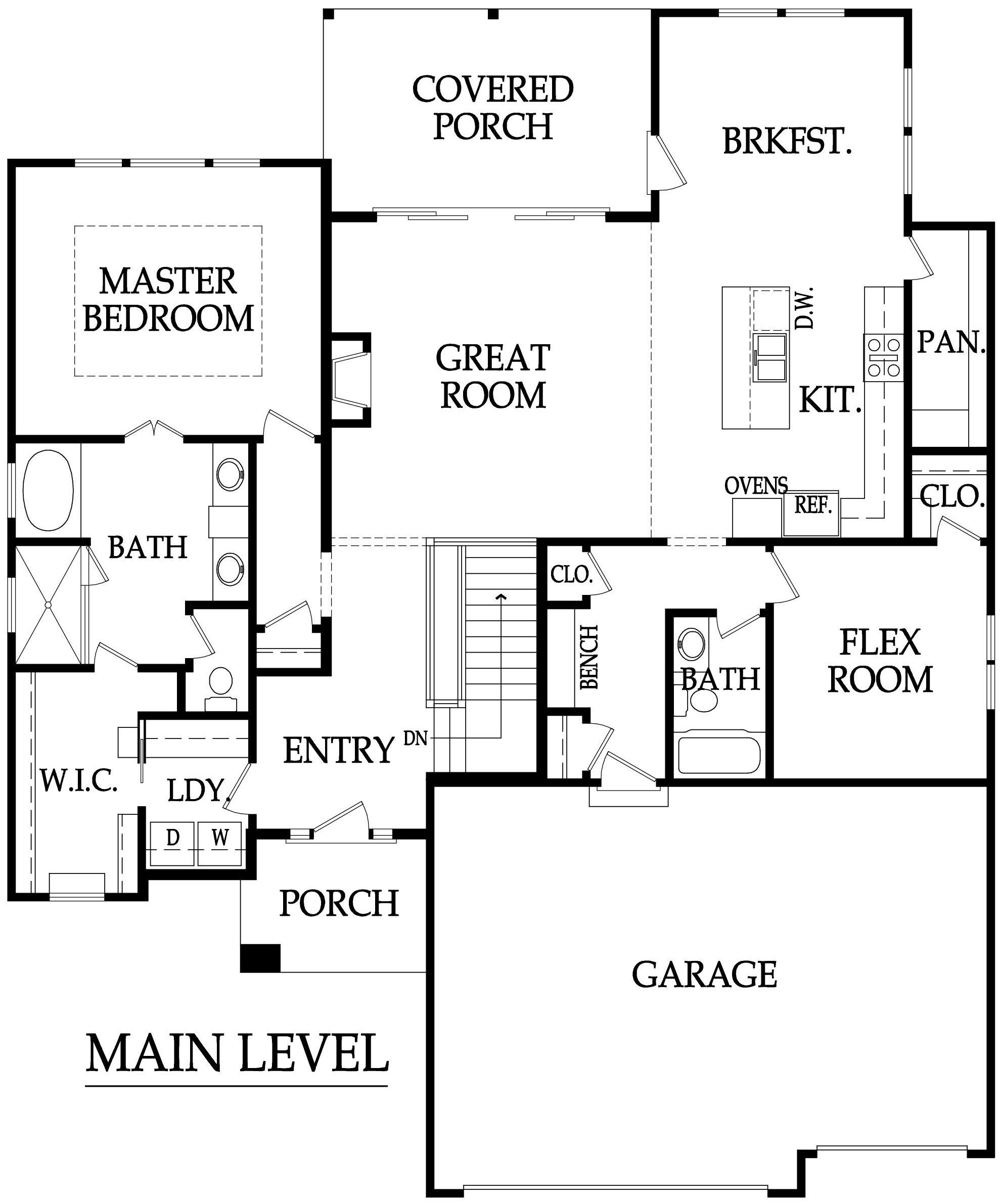 Scott Homes floorplan