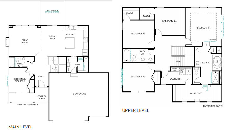 Summit Homes floorplan