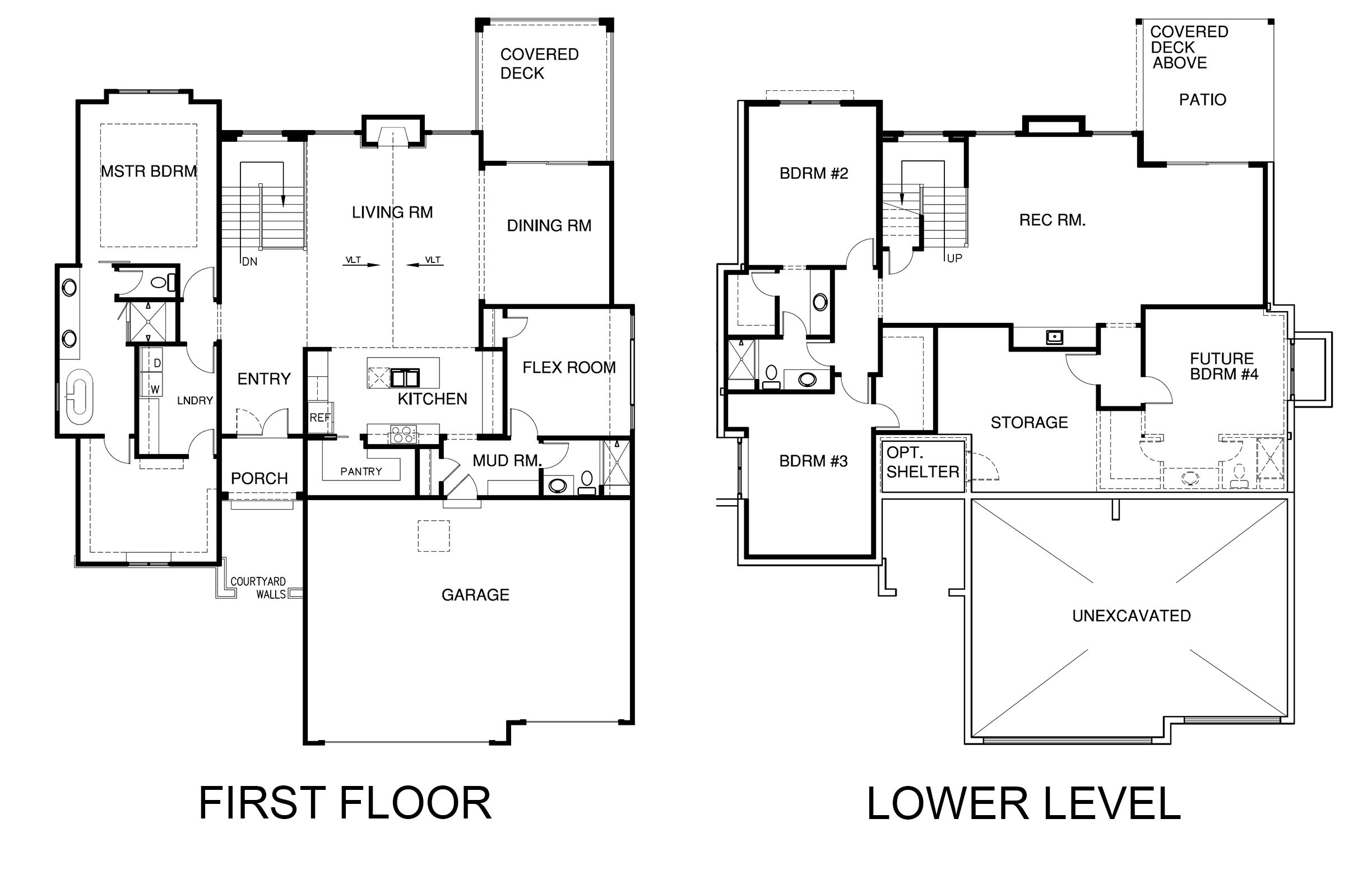 Don Julian Builders, Inc. floorplan