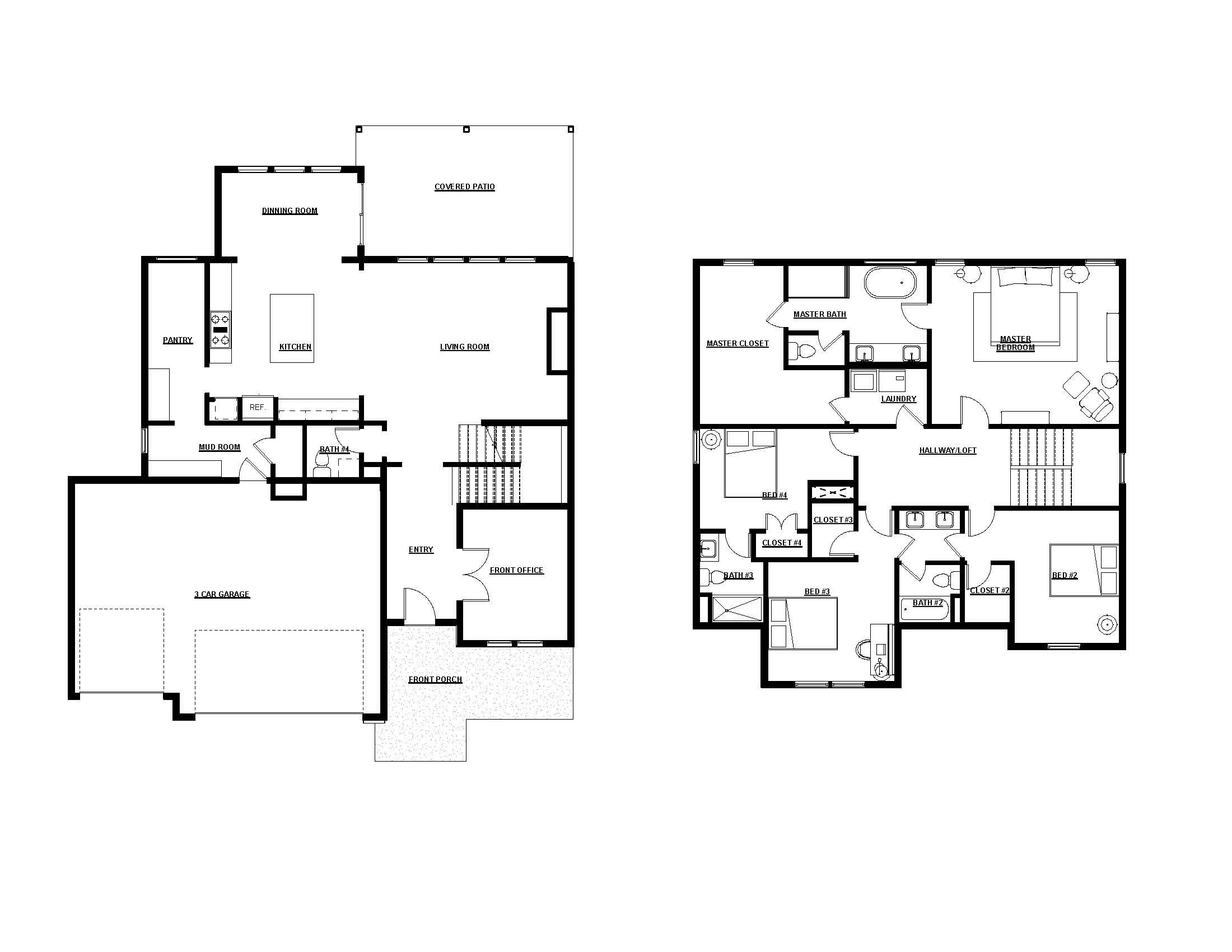 Blue Dot Design and Build floorplan