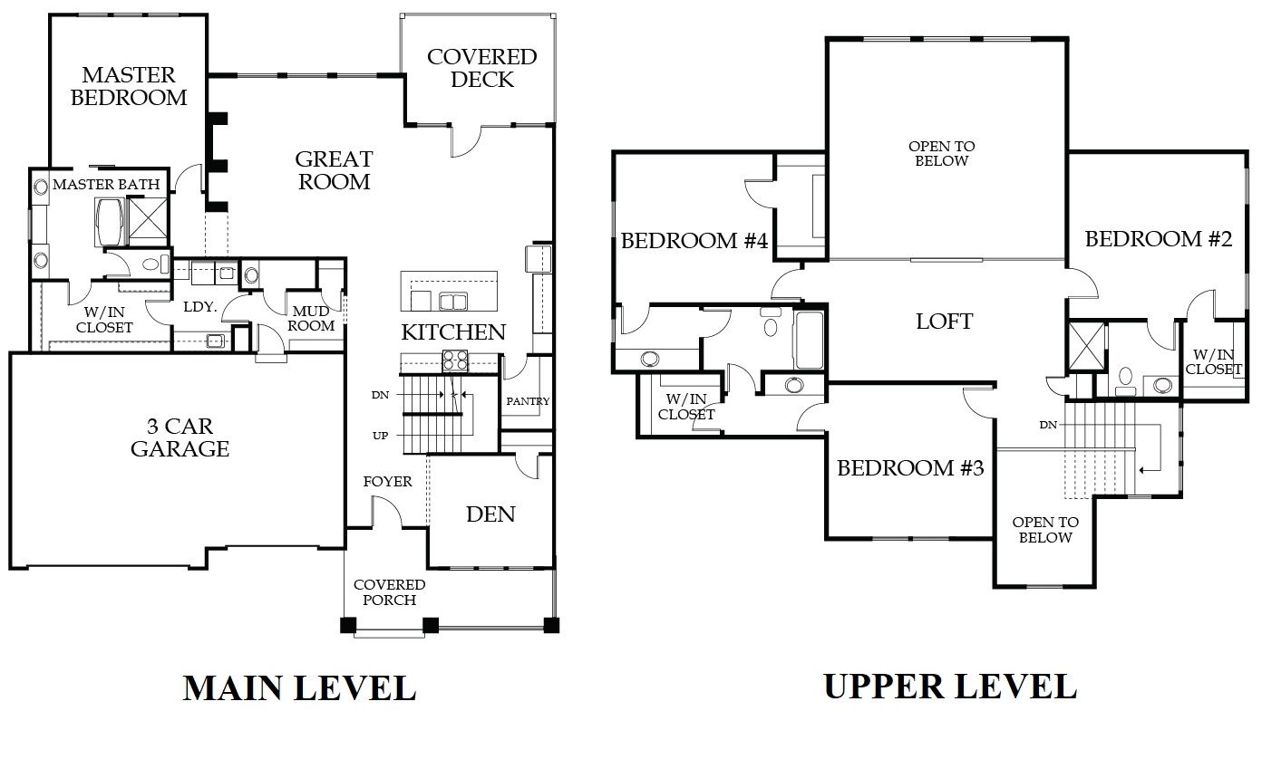 Fish Creek Homes floorplan