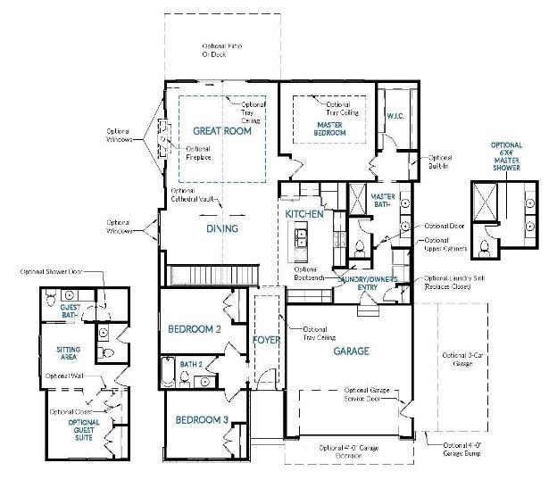 Inspired Homes LLC floorplan