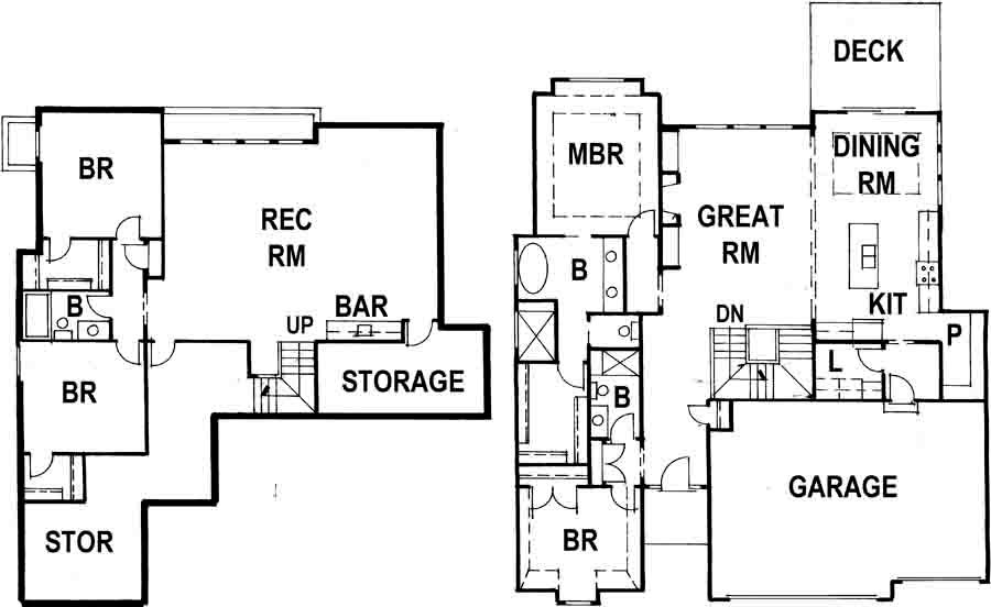 New Mark Homes KC floorplan