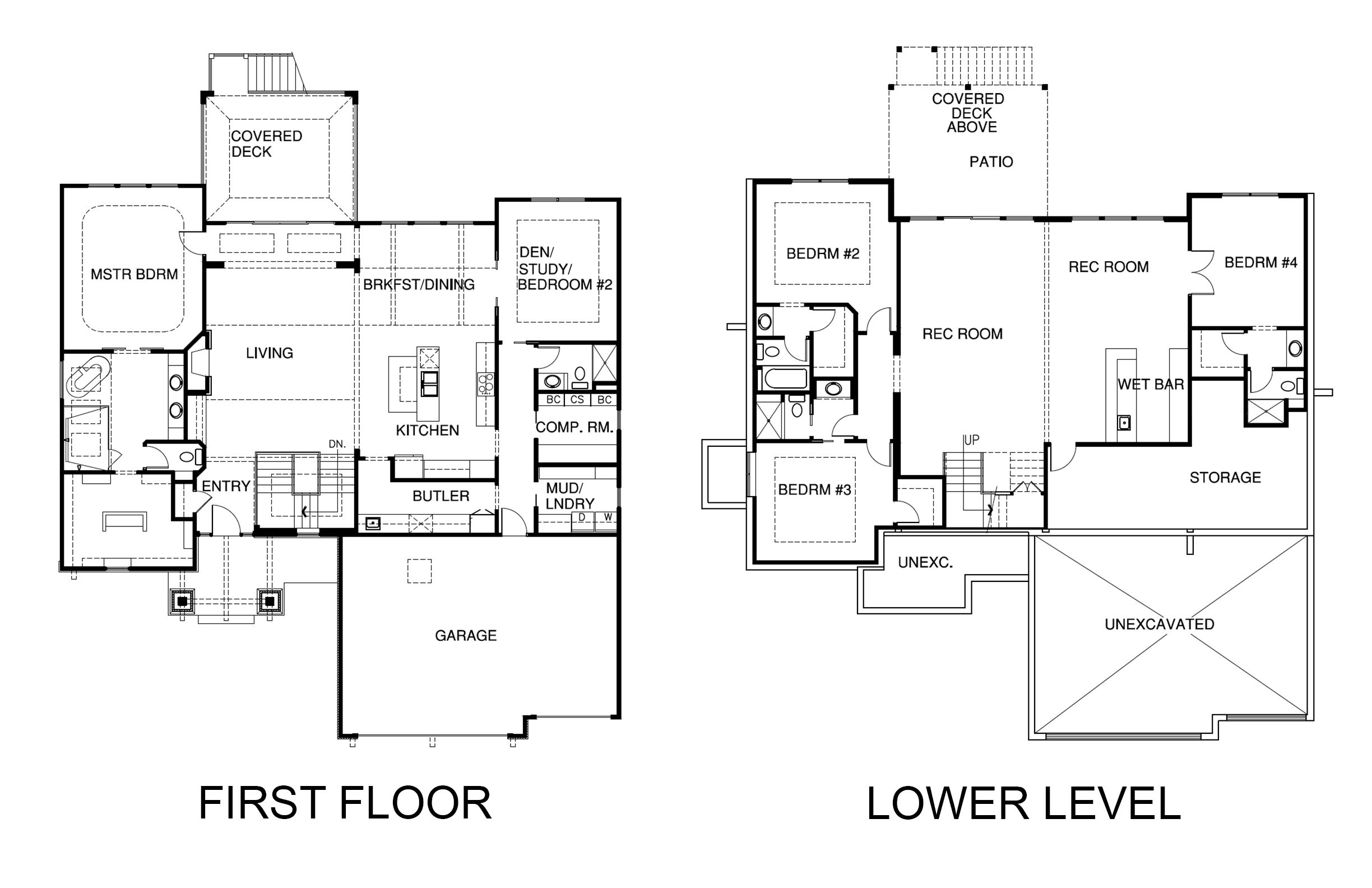 Don Julian Builders, Inc. floorplan