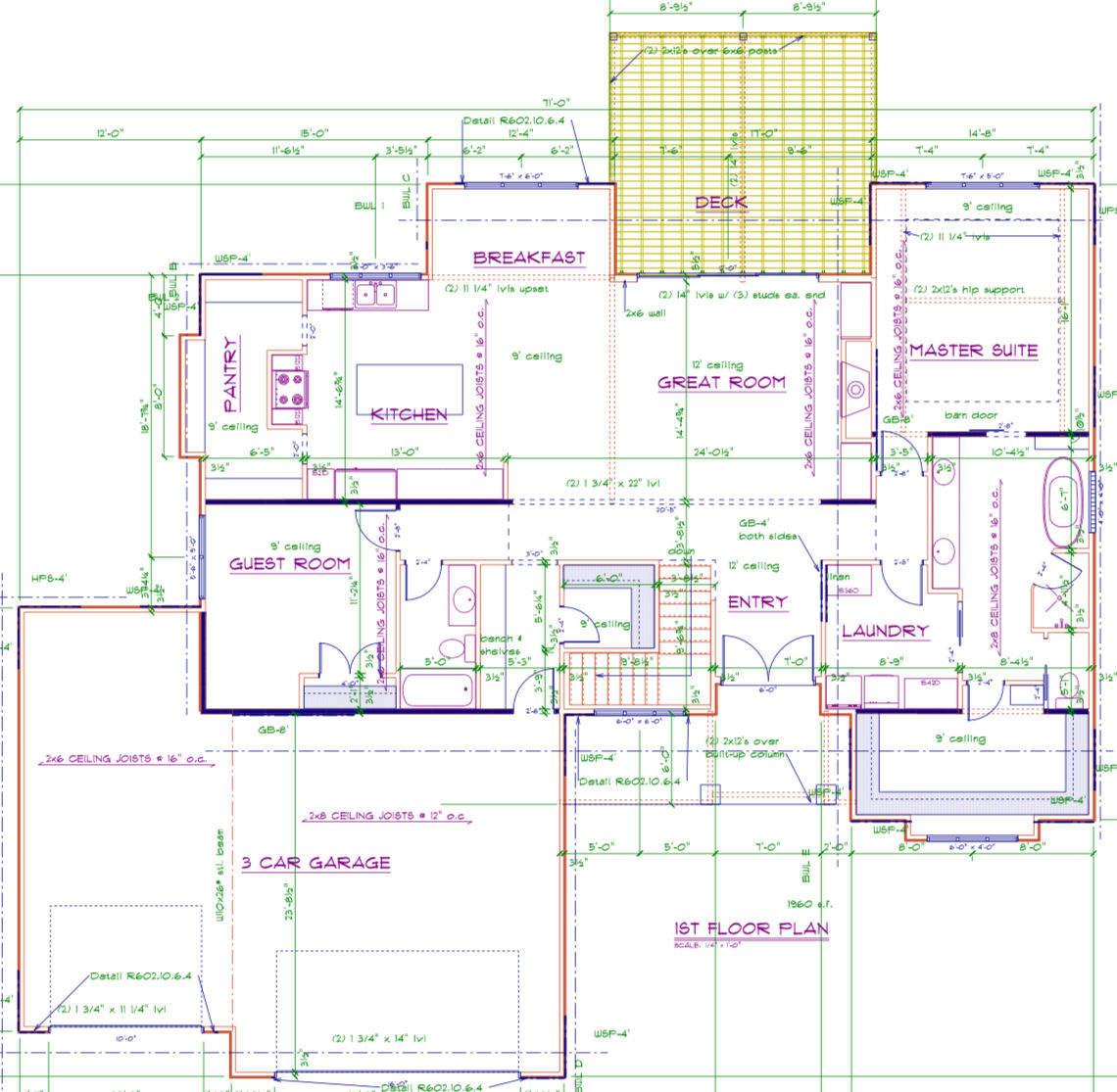 MB3 Builders floorplan