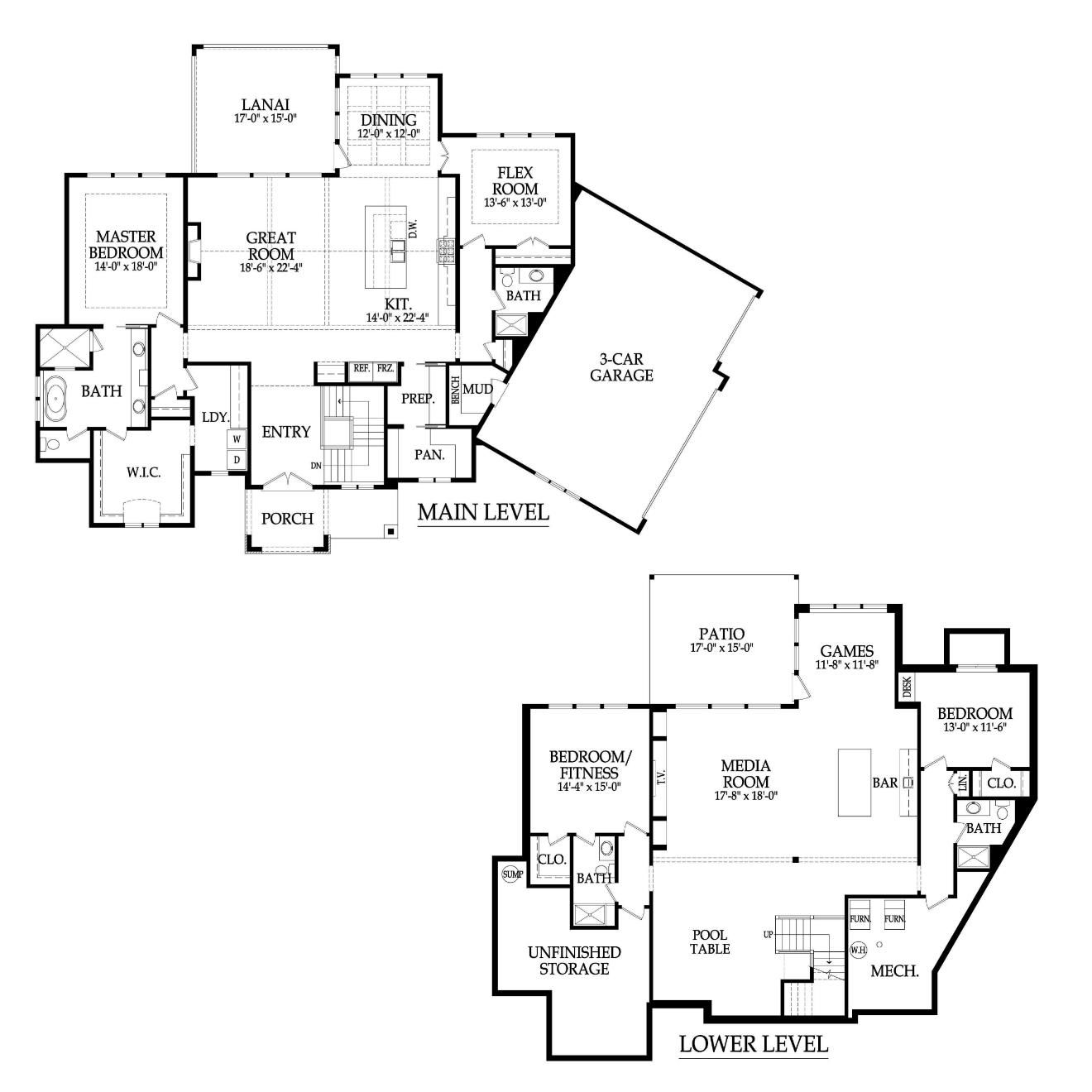 Starr Homes floorplan