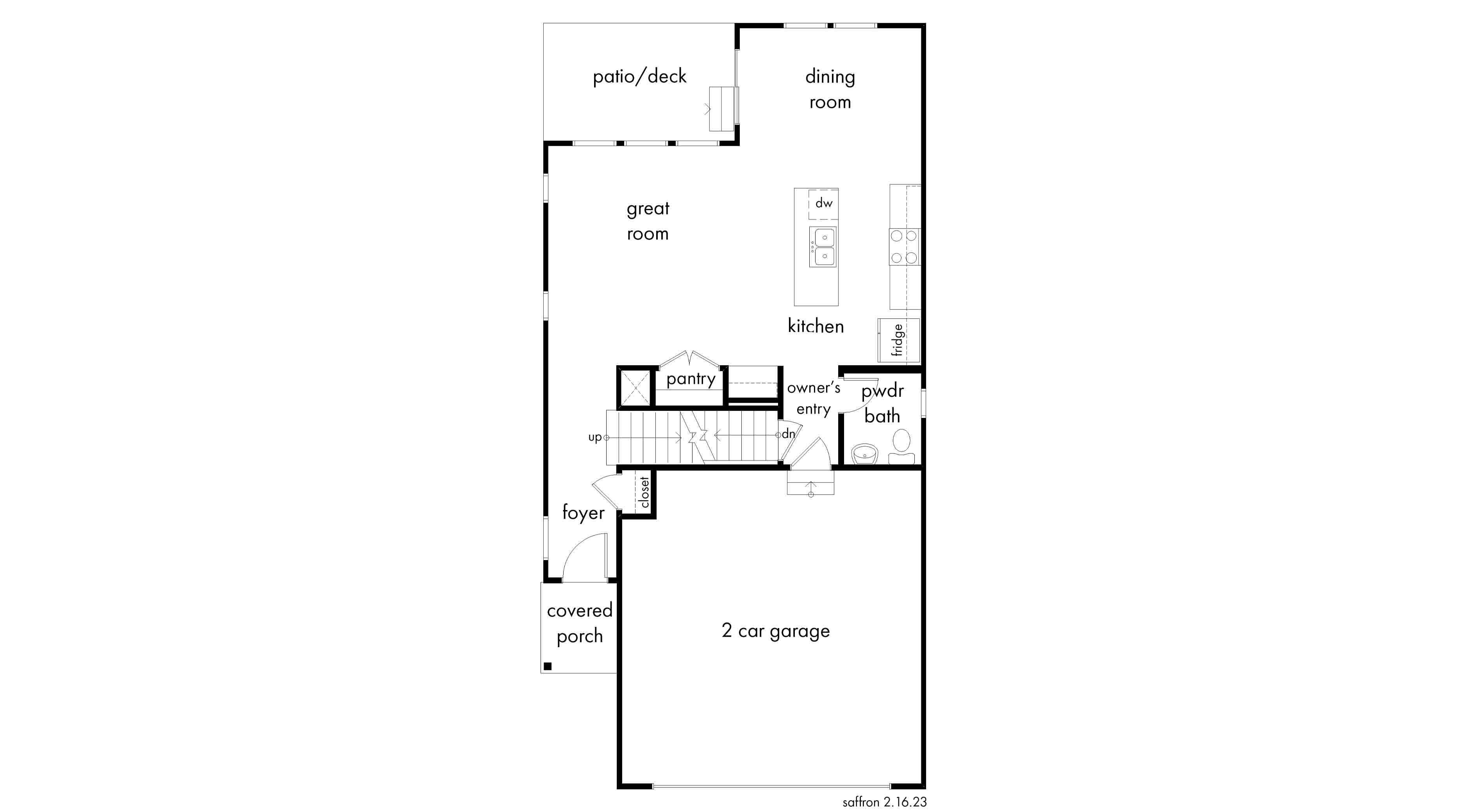 Summit Homes floorplan