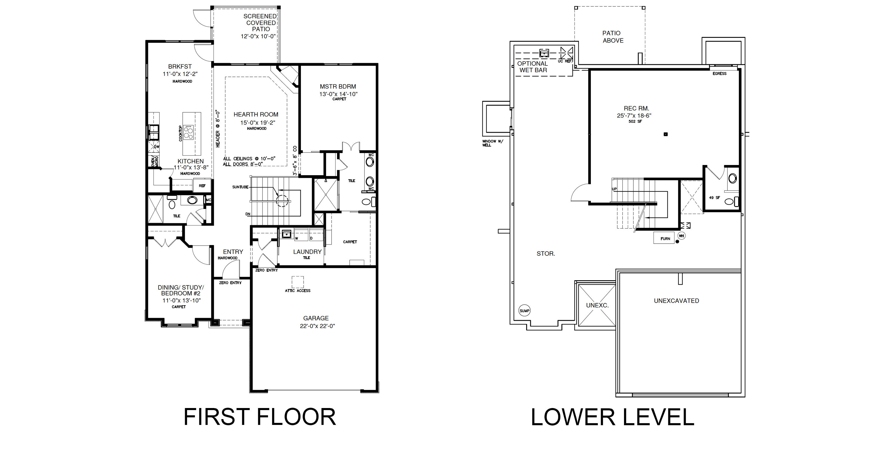 Don Julian Builders, Inc. floorplan