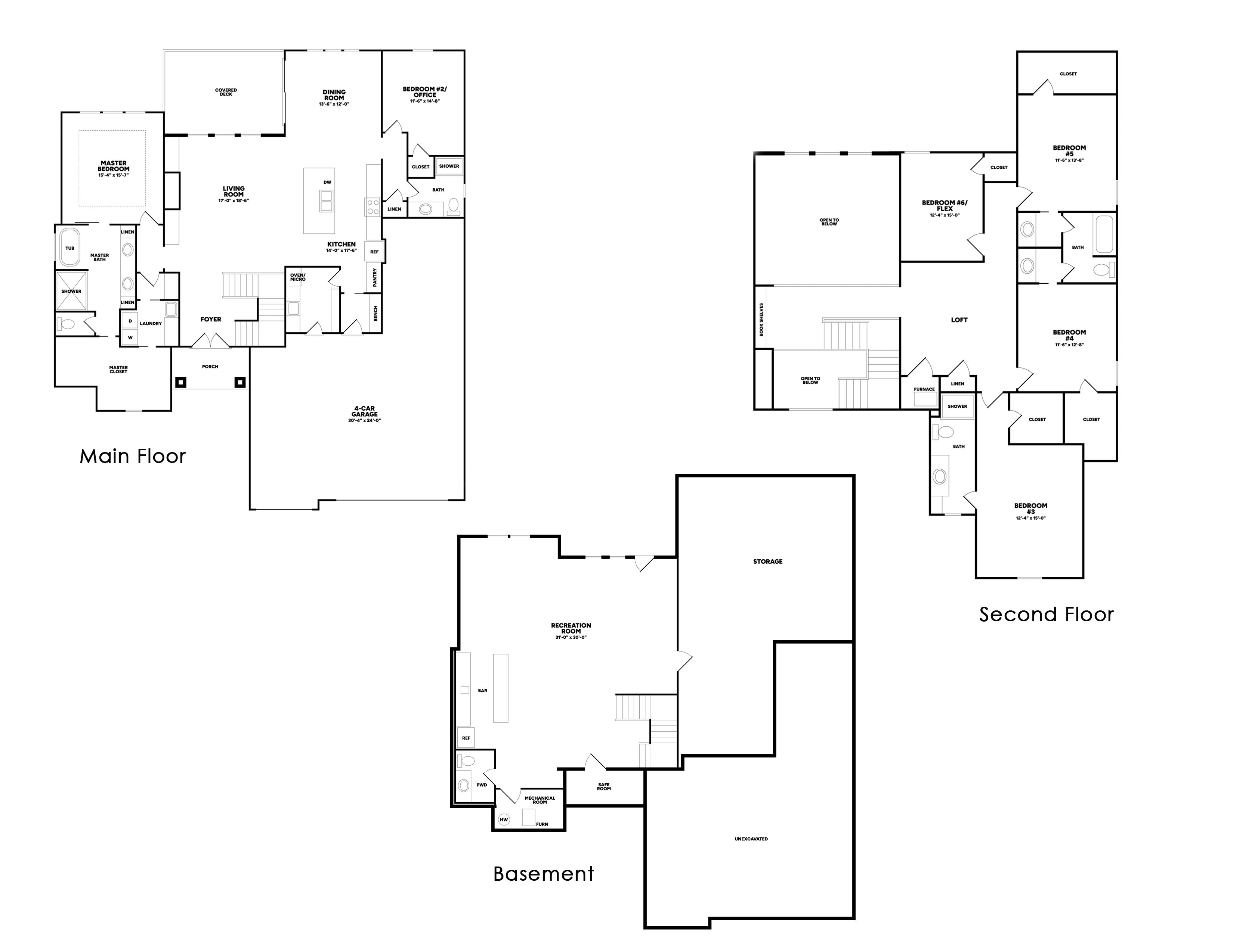TruMark Homes floorplan