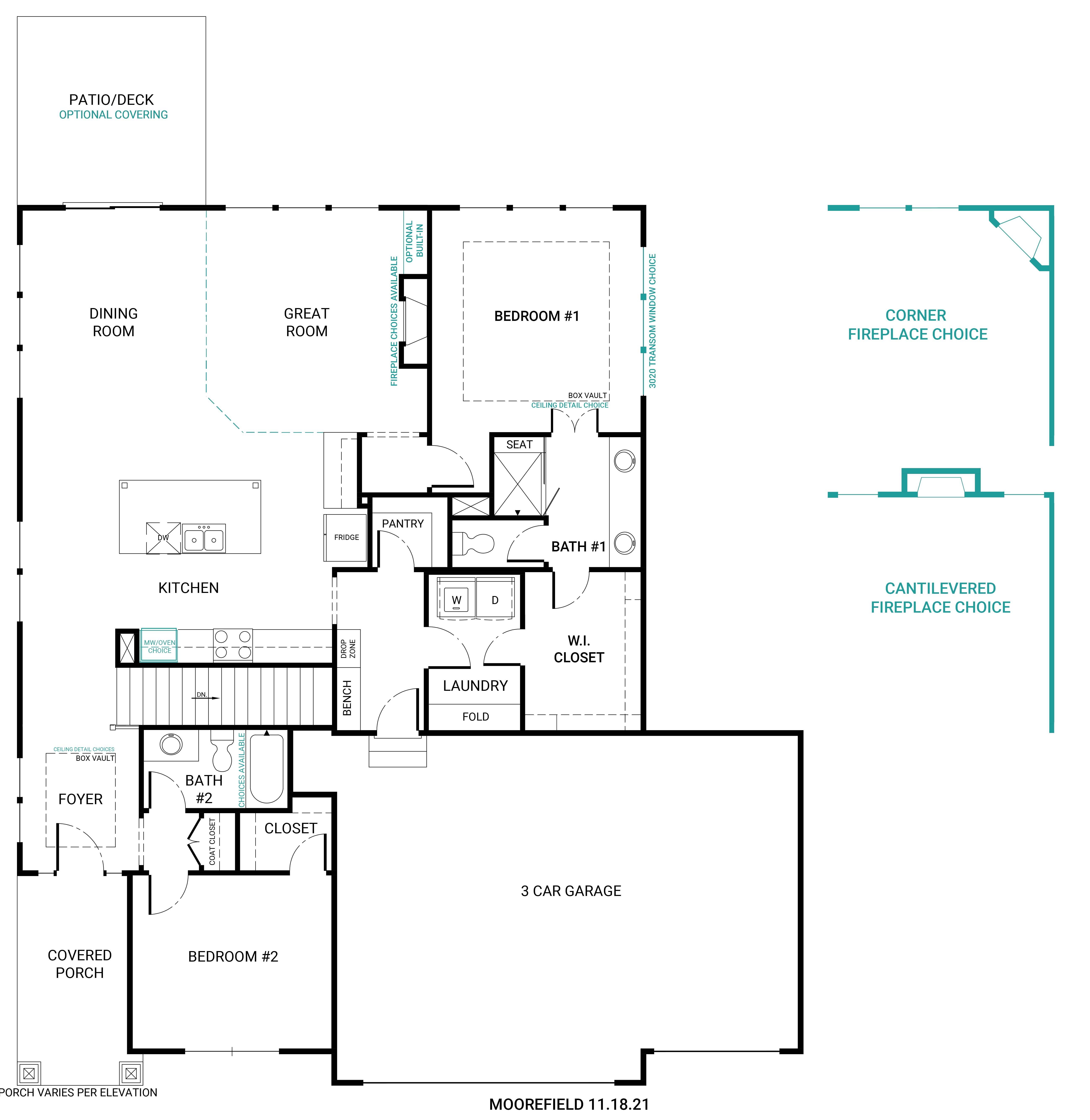 Summit Homes floorplan